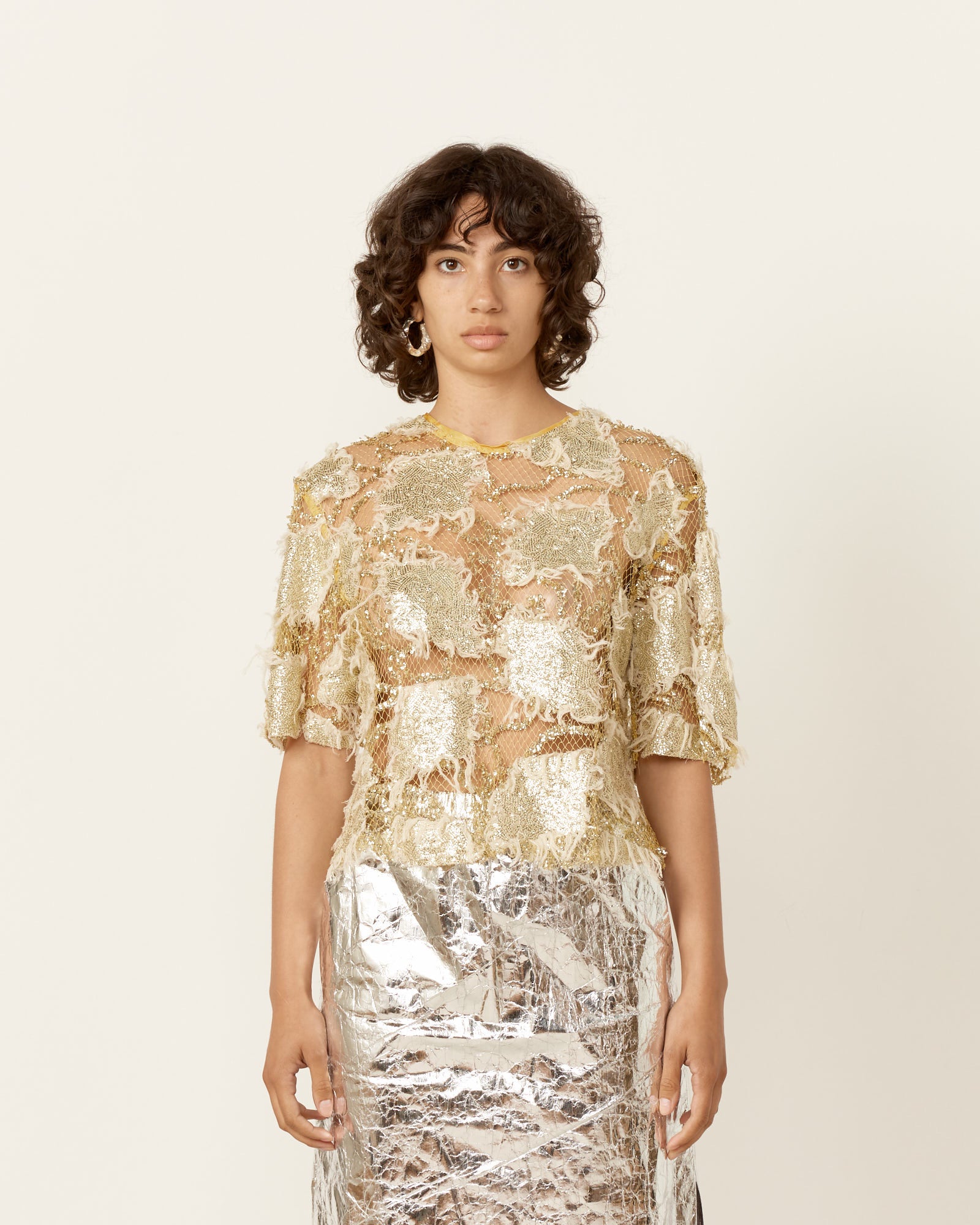 Rachel Comey Leeno Top Gold - Gold / 2 (258414)