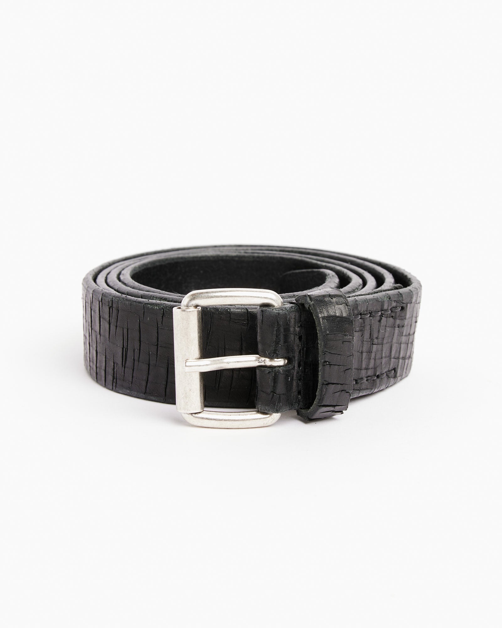 Our Legacy 3CM Belt Black - Black / 100 (258472)