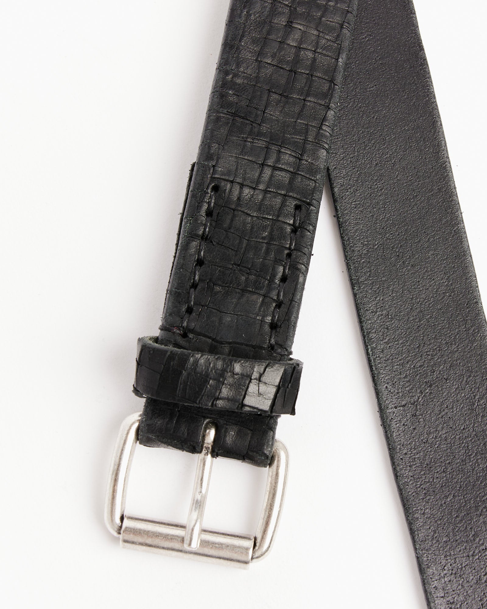 Our Legacy 3CM Belt Black - Black / 100 (258472)