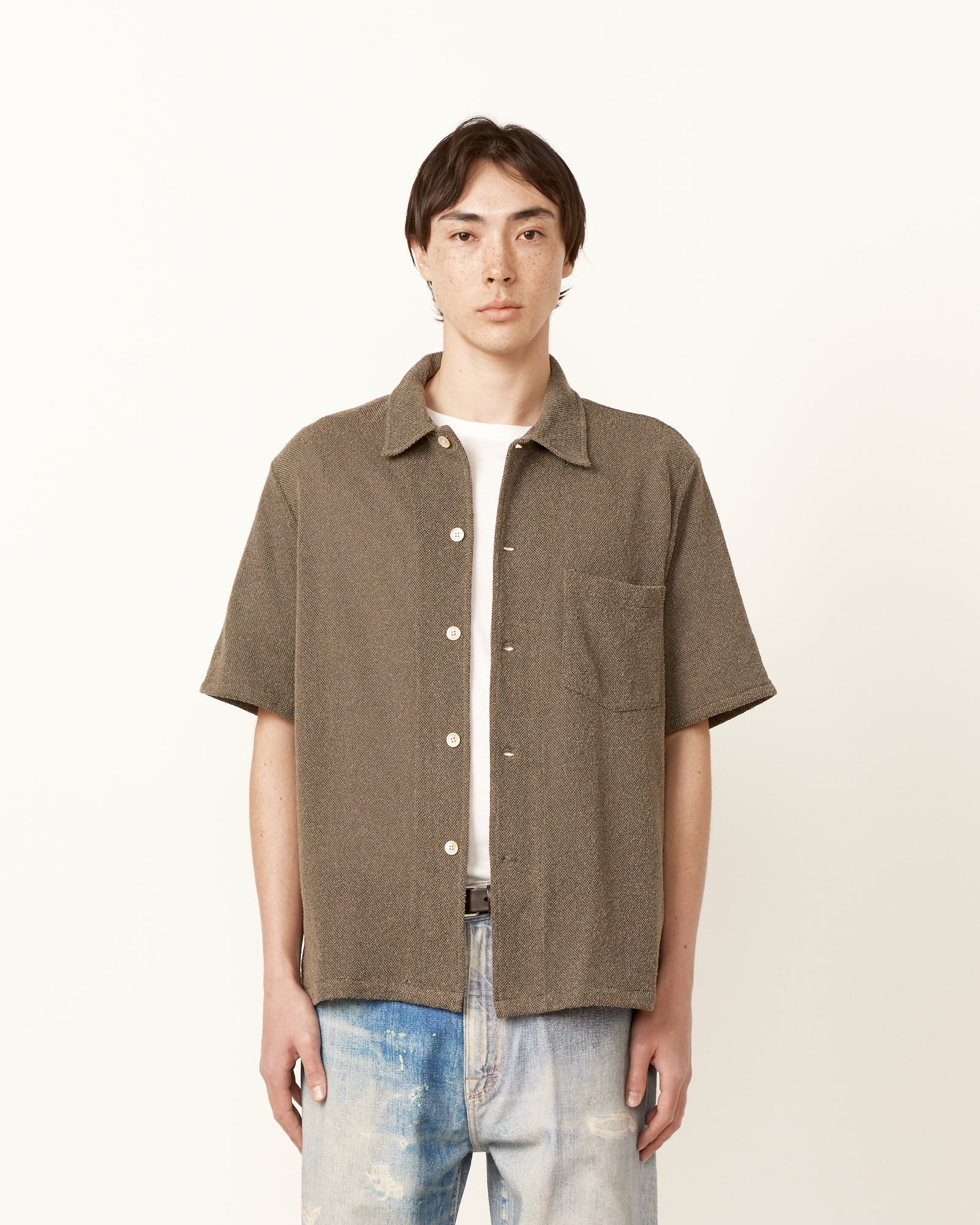 Our Legacy Box S/S Shirt Muck Boucle - Muck Boucle / 50 (258477)