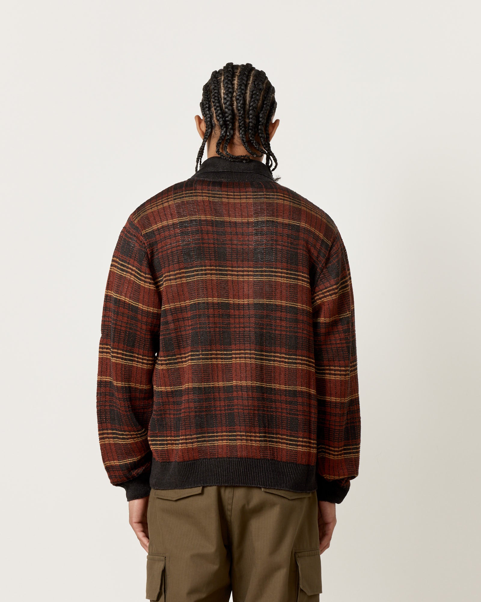 Our Legacy Evening Polo Rust Geezer Check - Rust Geezer Check / 48 (258504)