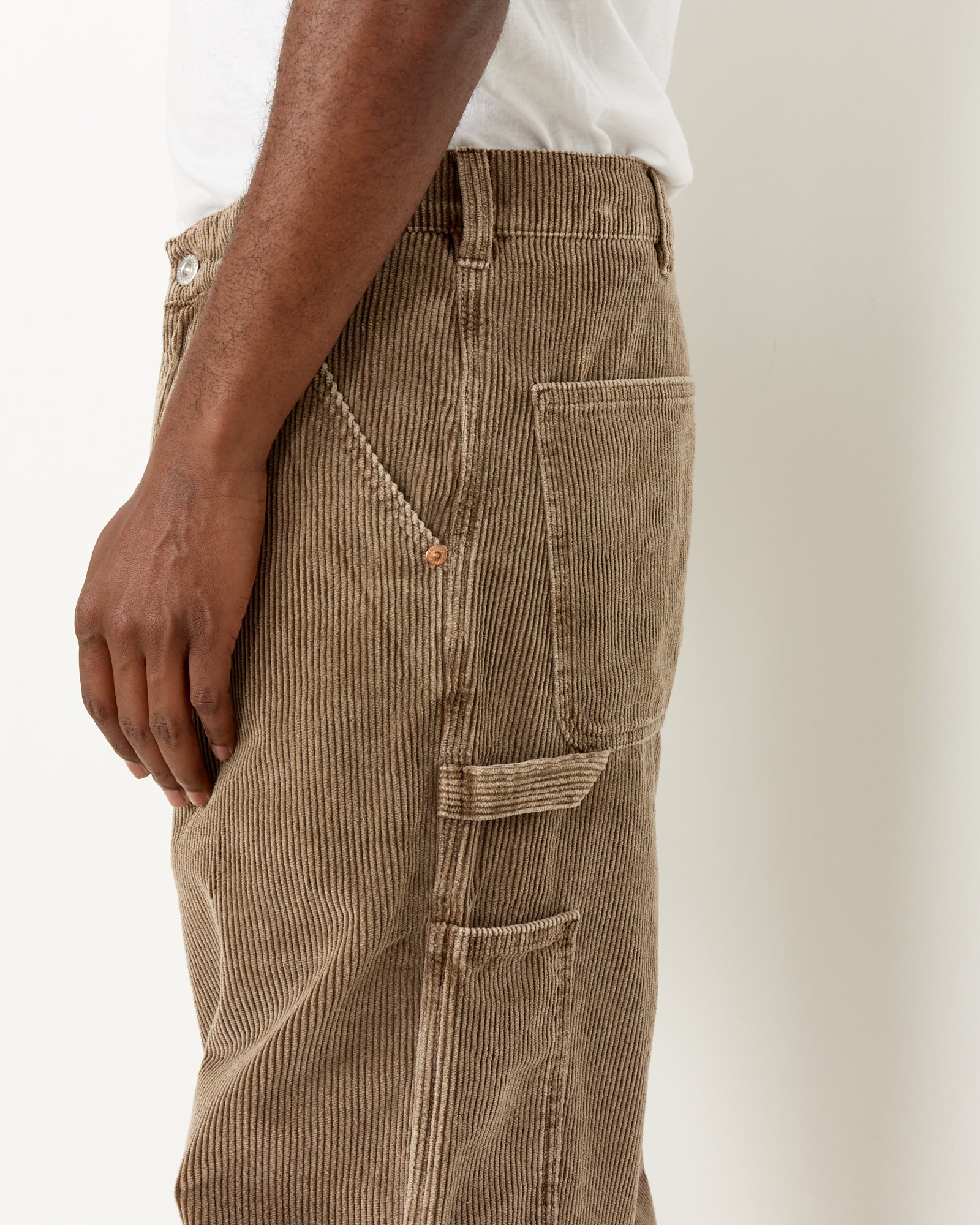 Our Legacy Joiner Trousers Brown Enzyme Cord - Brown Enzyme Cord / 48 (258515)