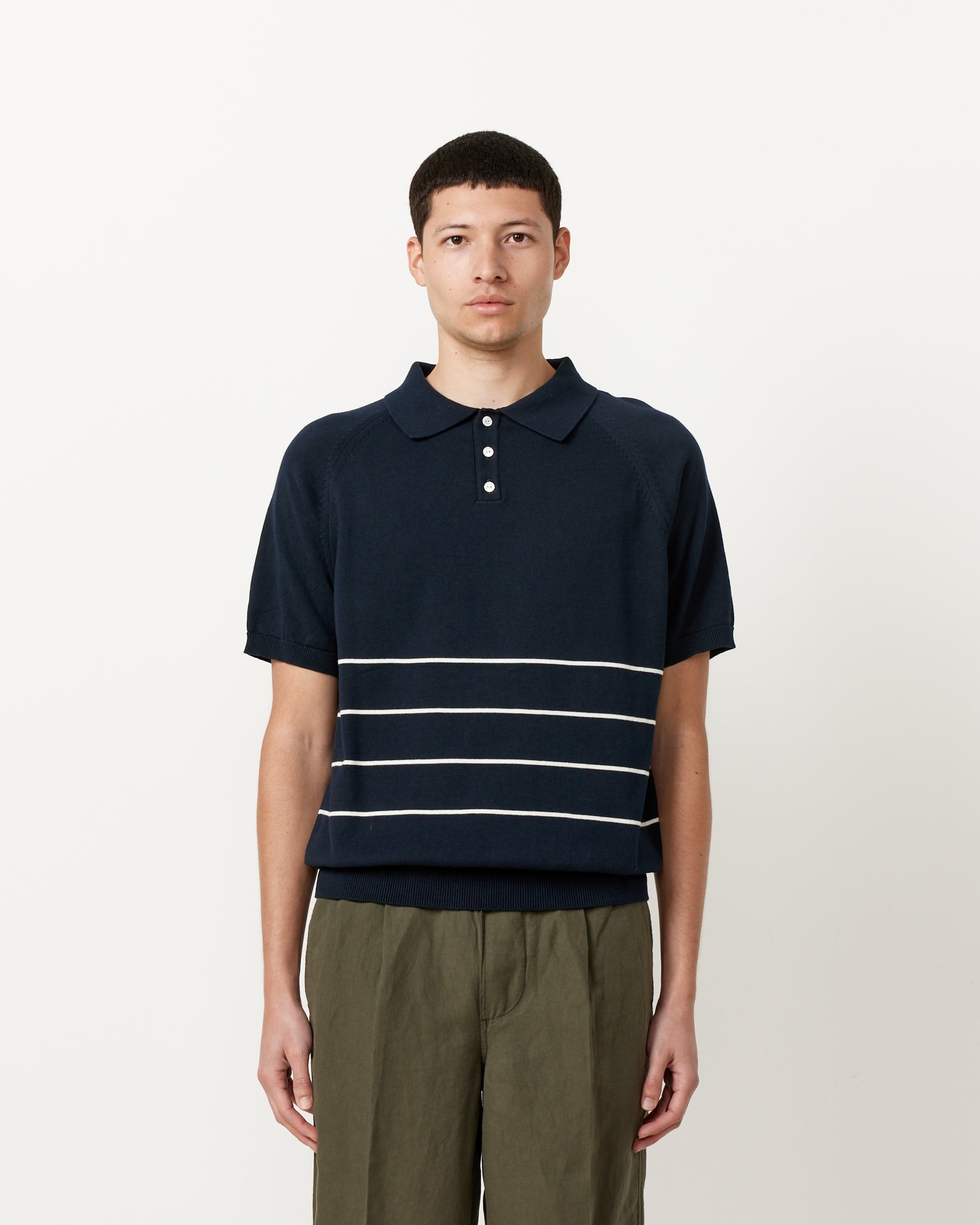 Knickerbocker Link Polo Navy - Navy / L (258590)