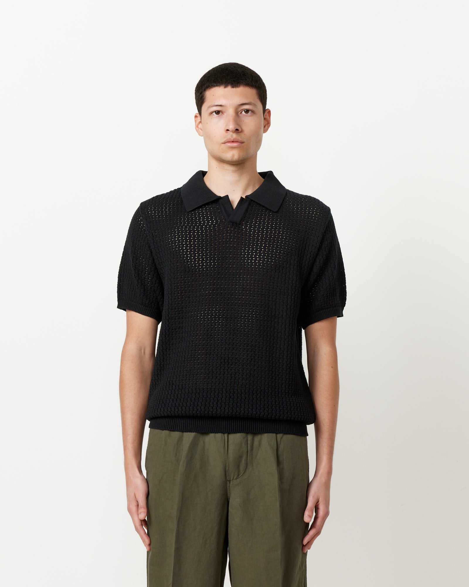 Knickerbocker Yuma Polo Black - Black / L (258603)