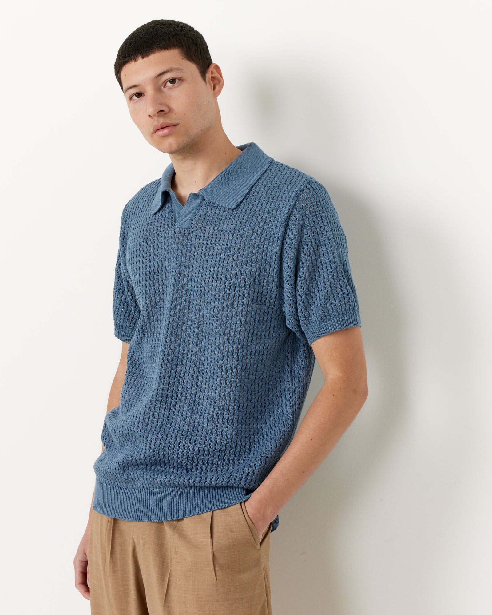 Knickerbocker Yuma Polo Blue - Blue / L (258607)