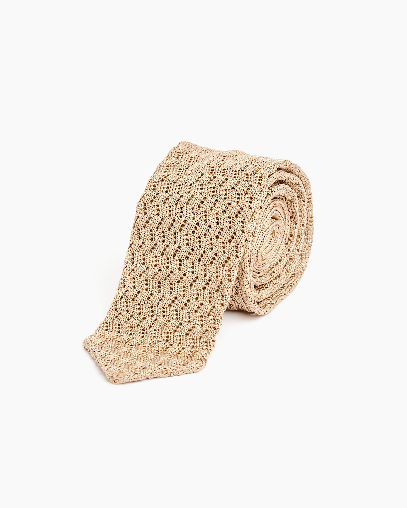 mfpen Crochet Tie Taupe - Taupe / OS (258625)