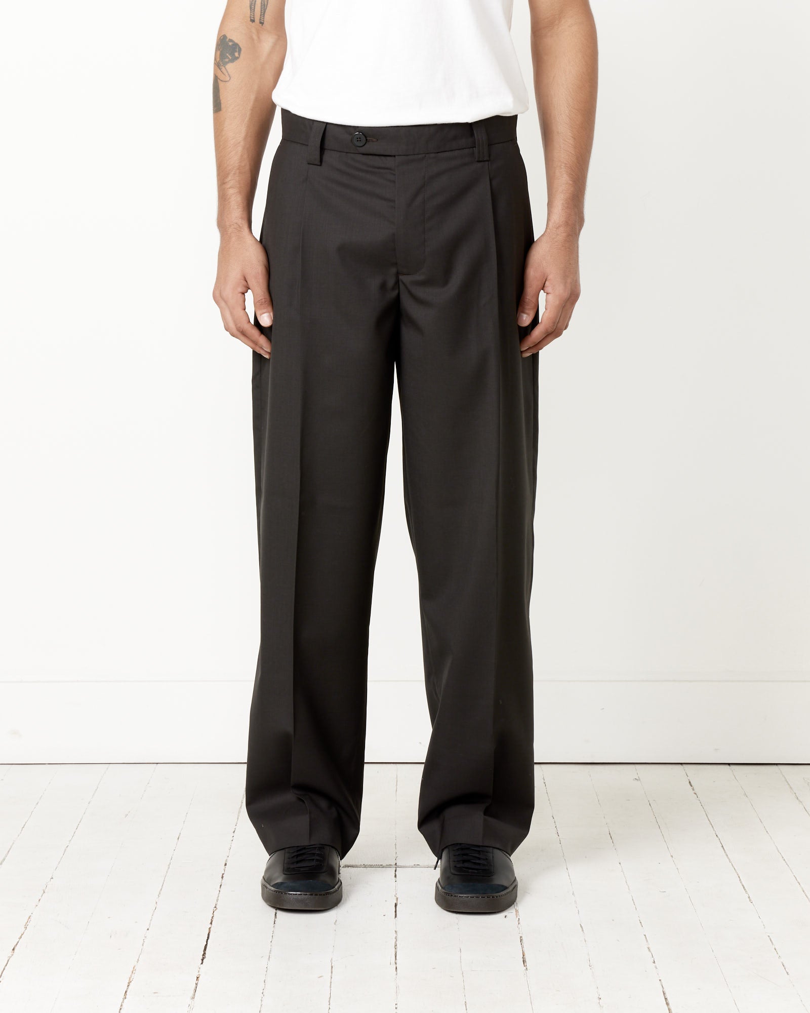 mfpen Service Trousers Dark Brown - Dark Brown / M (258652)