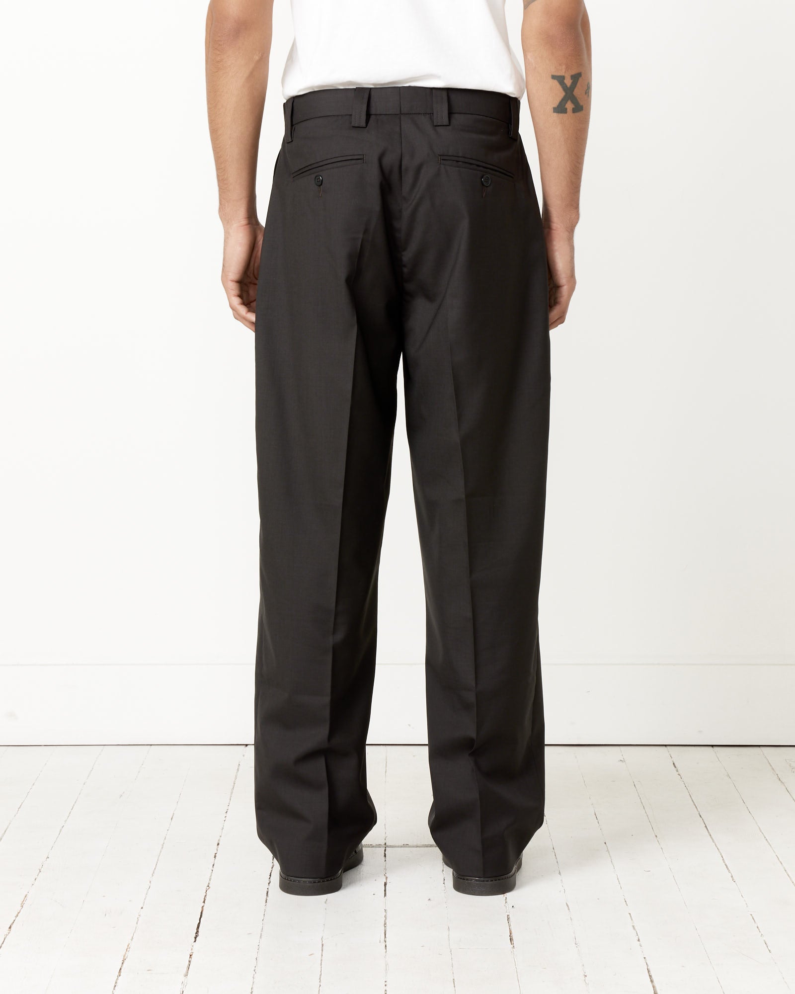 mfpen Service Trousers Dark Brown - Dark Brown / M (258652)