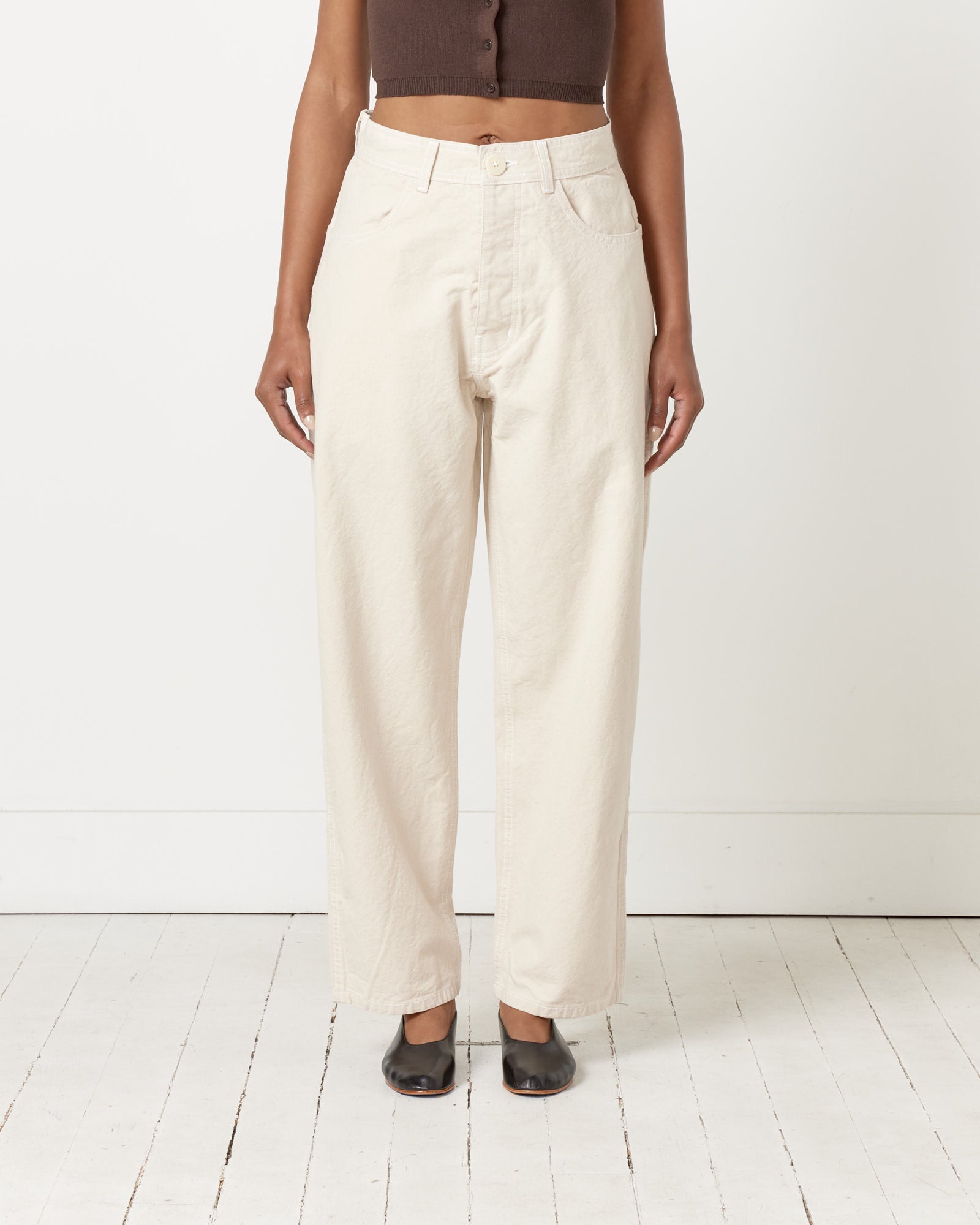 Jesse Kamm California Wide Pant Natural - Natural / 0 (258719)