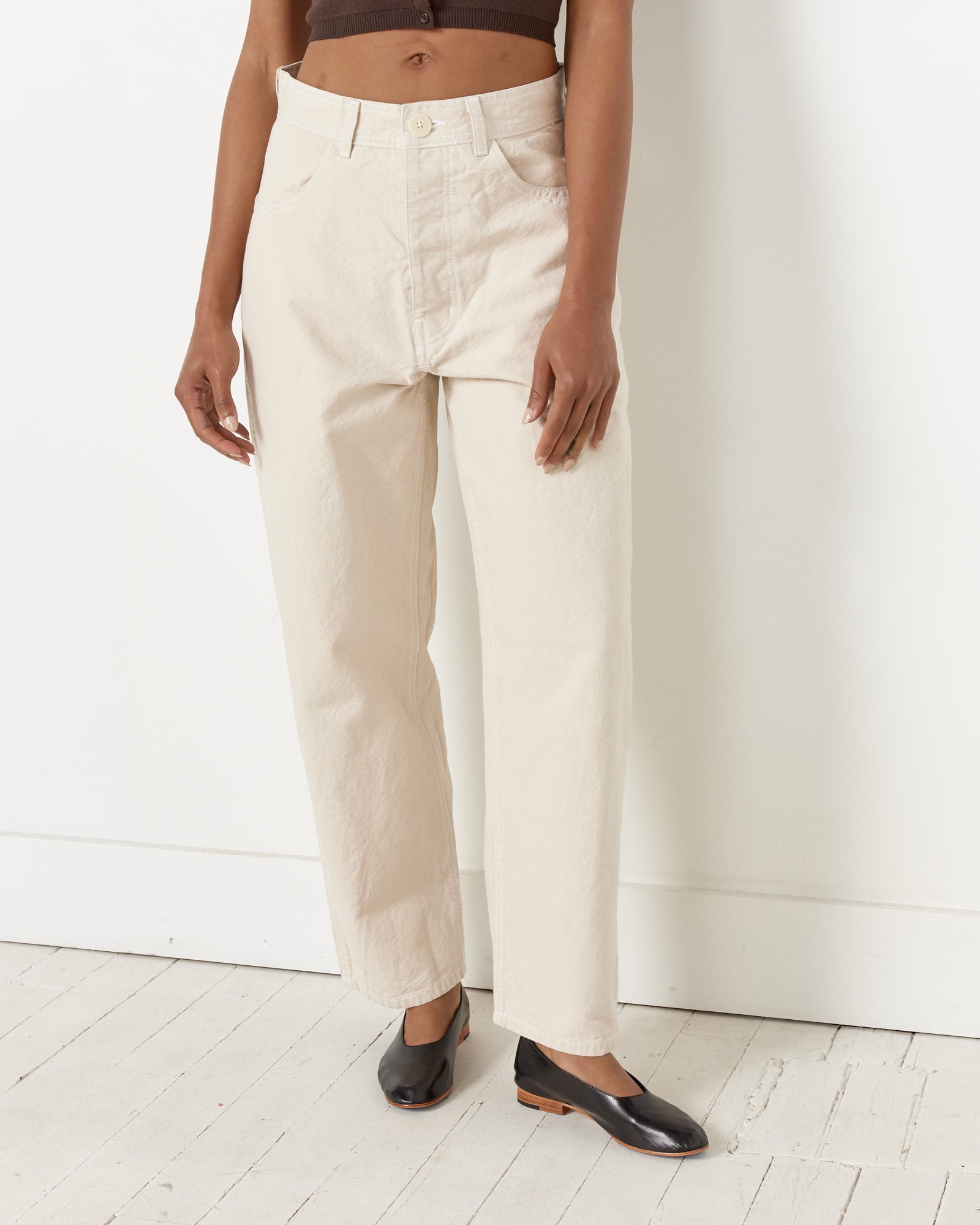 Jesse Kamm California Wide Pant Natural - Natural / 0 (258719)