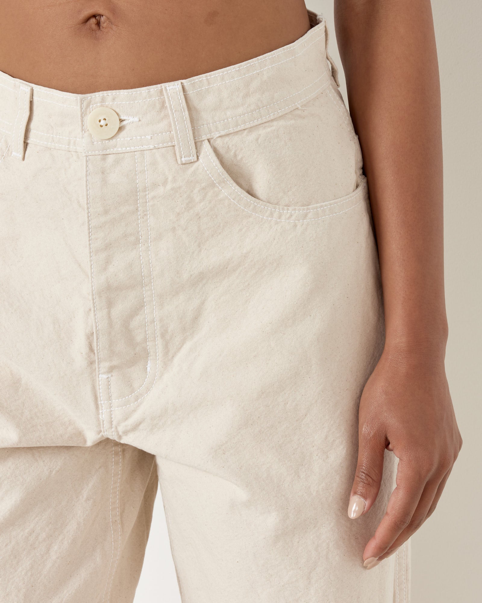 Jesse Kamm California Wide Pant Natural - Natural / 0 (258719)