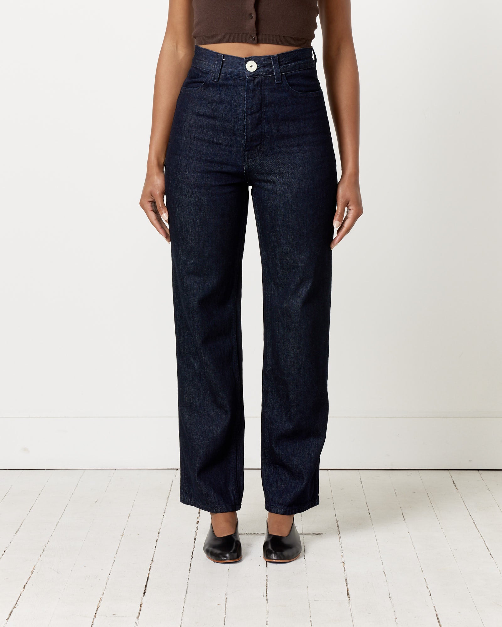 Jesse Kamm The 225 Blue Stitch Pant Dark Blue - Dark Blue / 2 (258748)