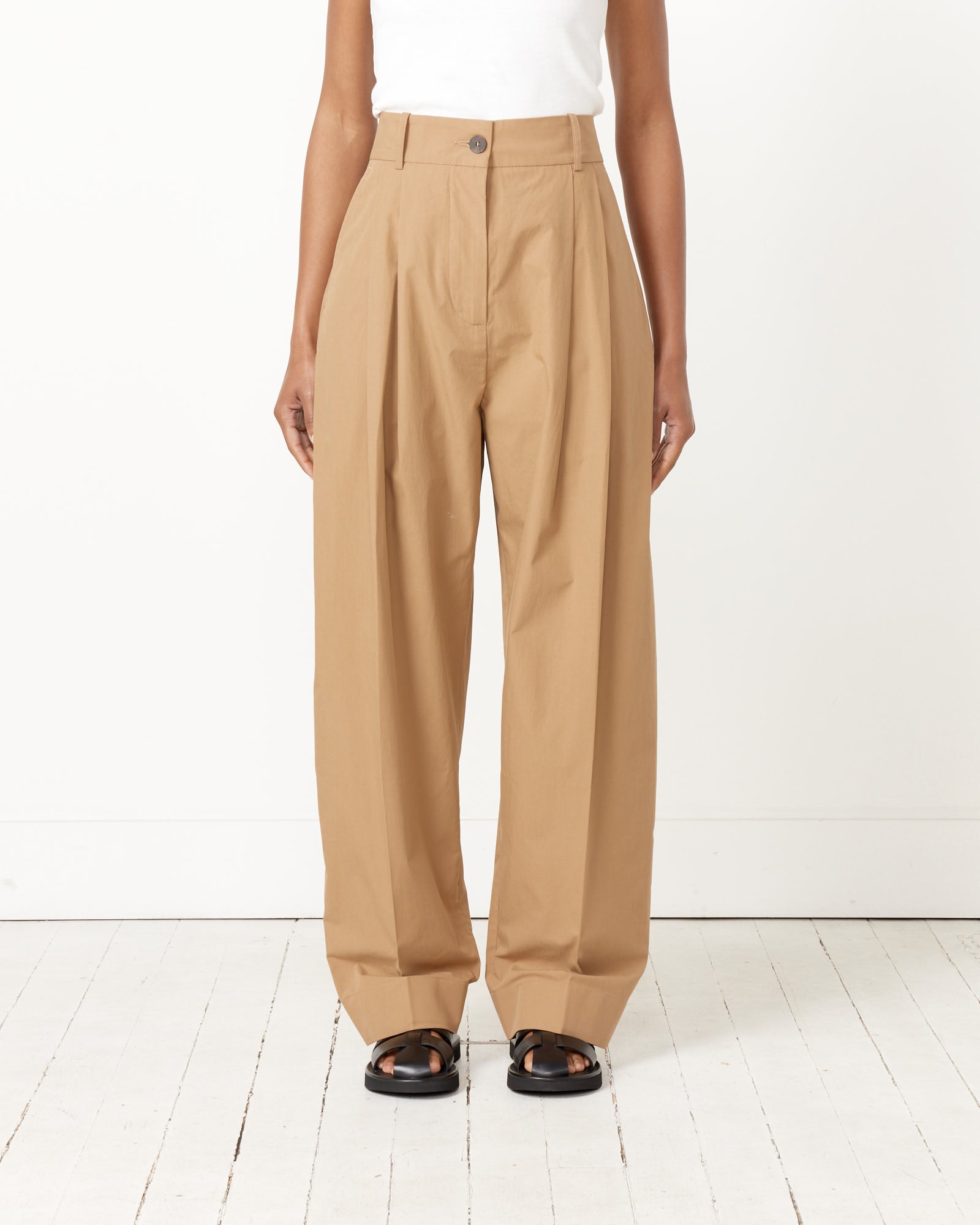 Studio Nicholson Acuna Pants Sand - Sand / 0 (258773)