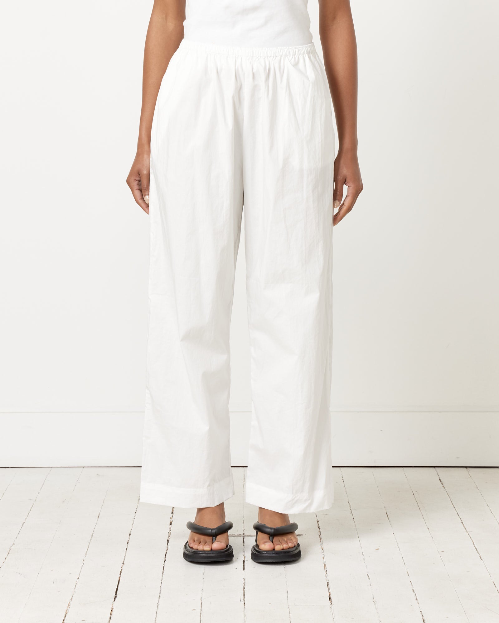 Deiji Studios Ease Trousers White - White / XS (258799)