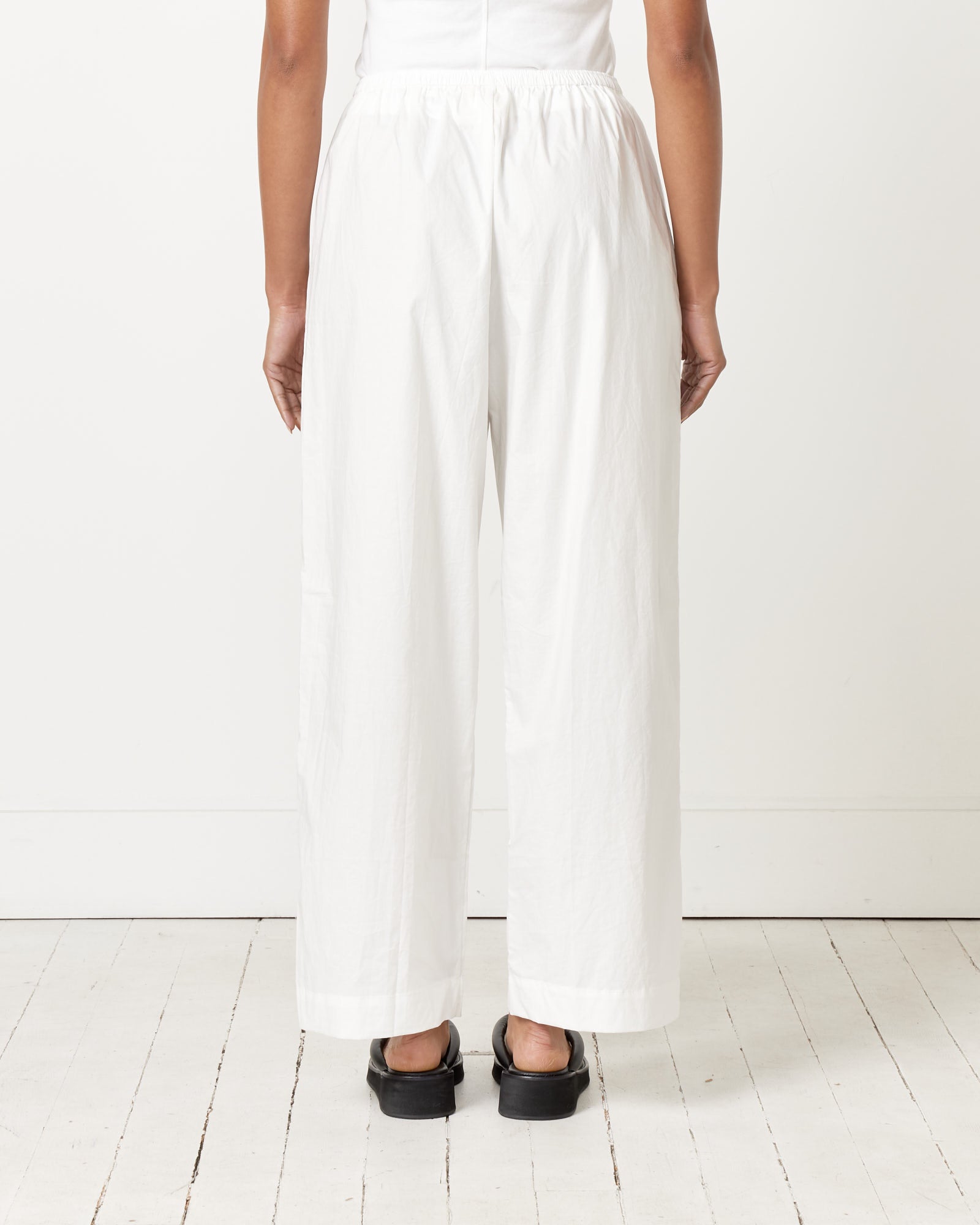 Deiji Studios Ease Trousers White - White / XS (258799)