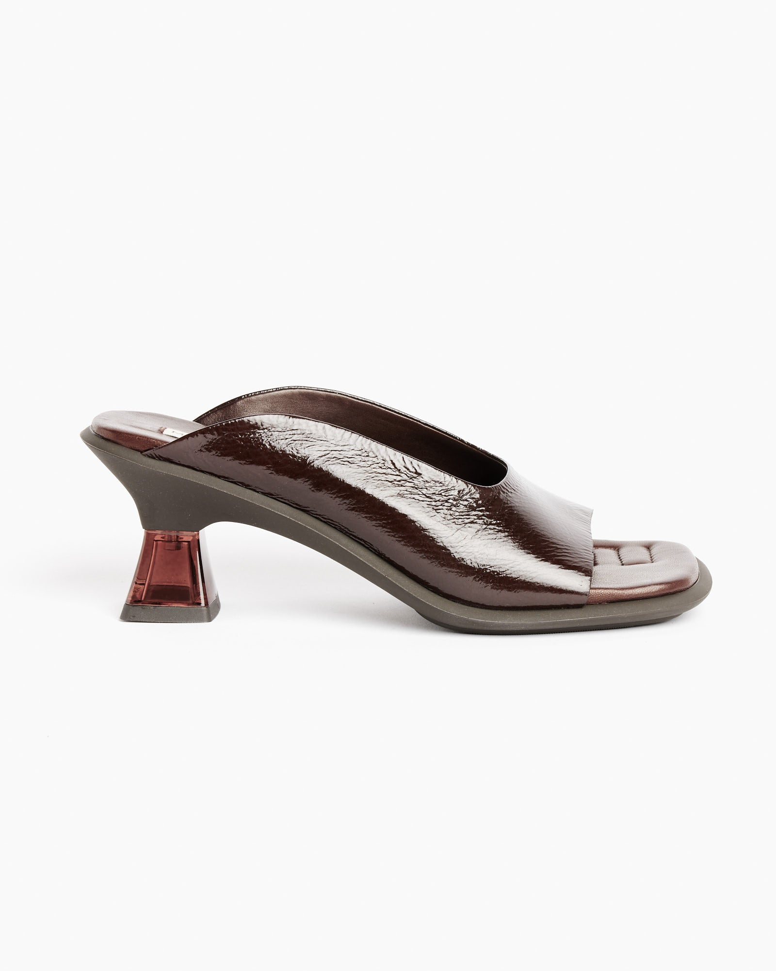 Miista Janaina Mule Sandals Dark Brown - Dark Brown / 39 (258887)