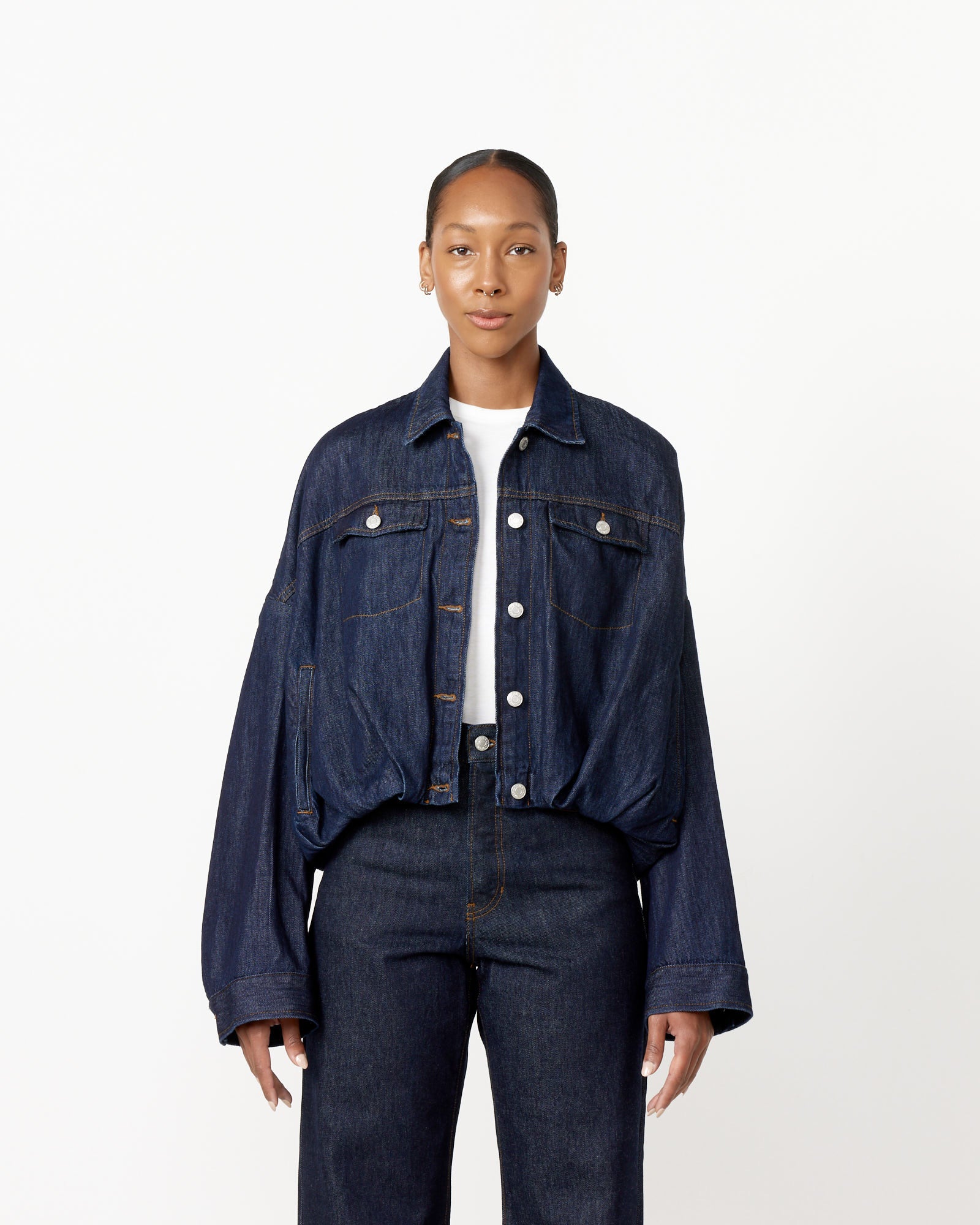 Dries Van Noten Vesto Denim 8432 Jacket Indigo - Indigo / XS (259086)