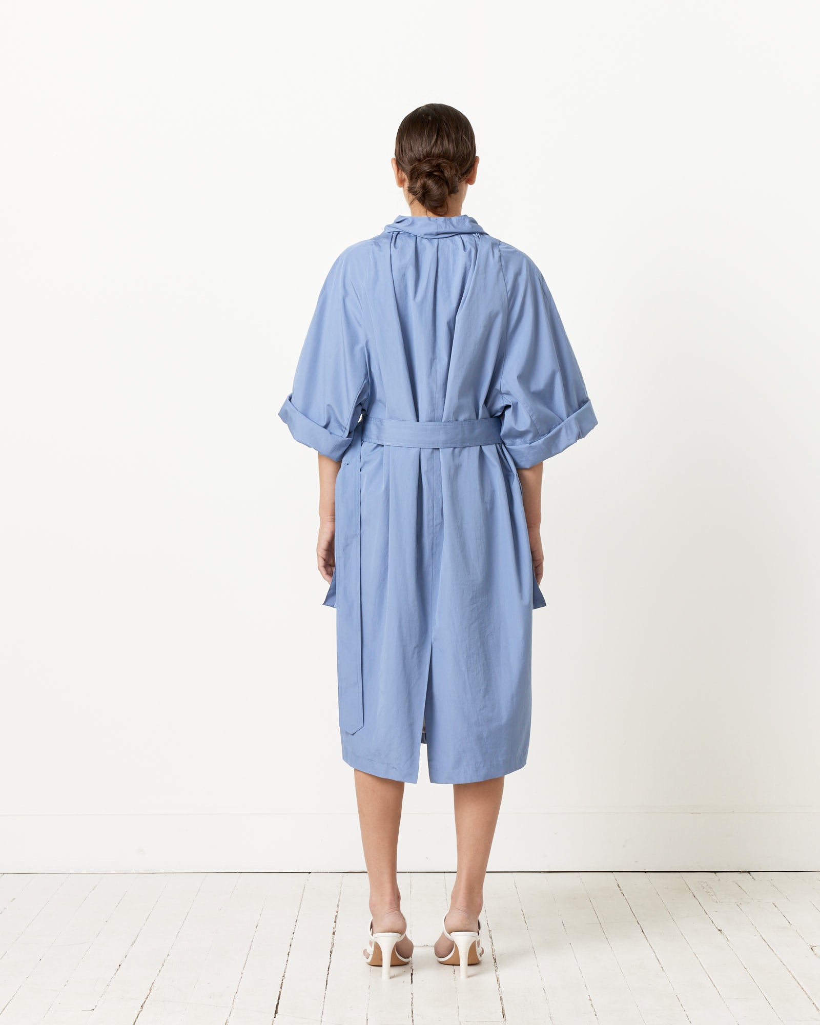 Debrasa Belted Cargo Dress - Blue / 36 (259116)