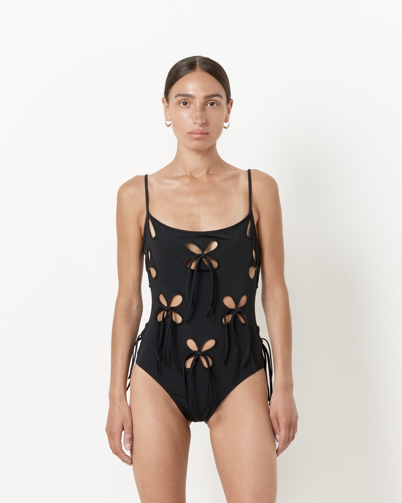 Chilla Petal One Piece Black - Black / M (259157)