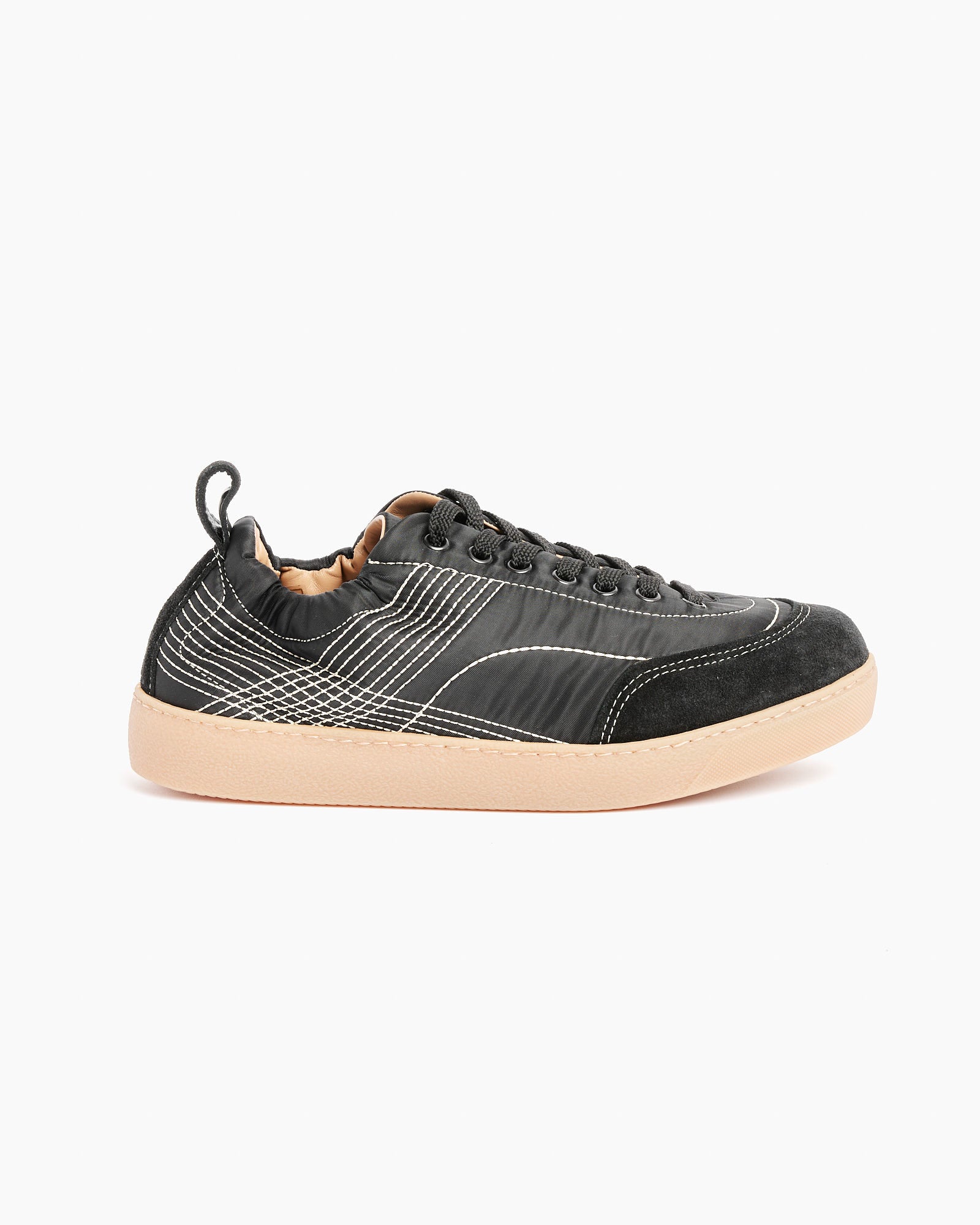 Dries Van Noten 1087-604 Sneaker Black - Black / 41 (259222)