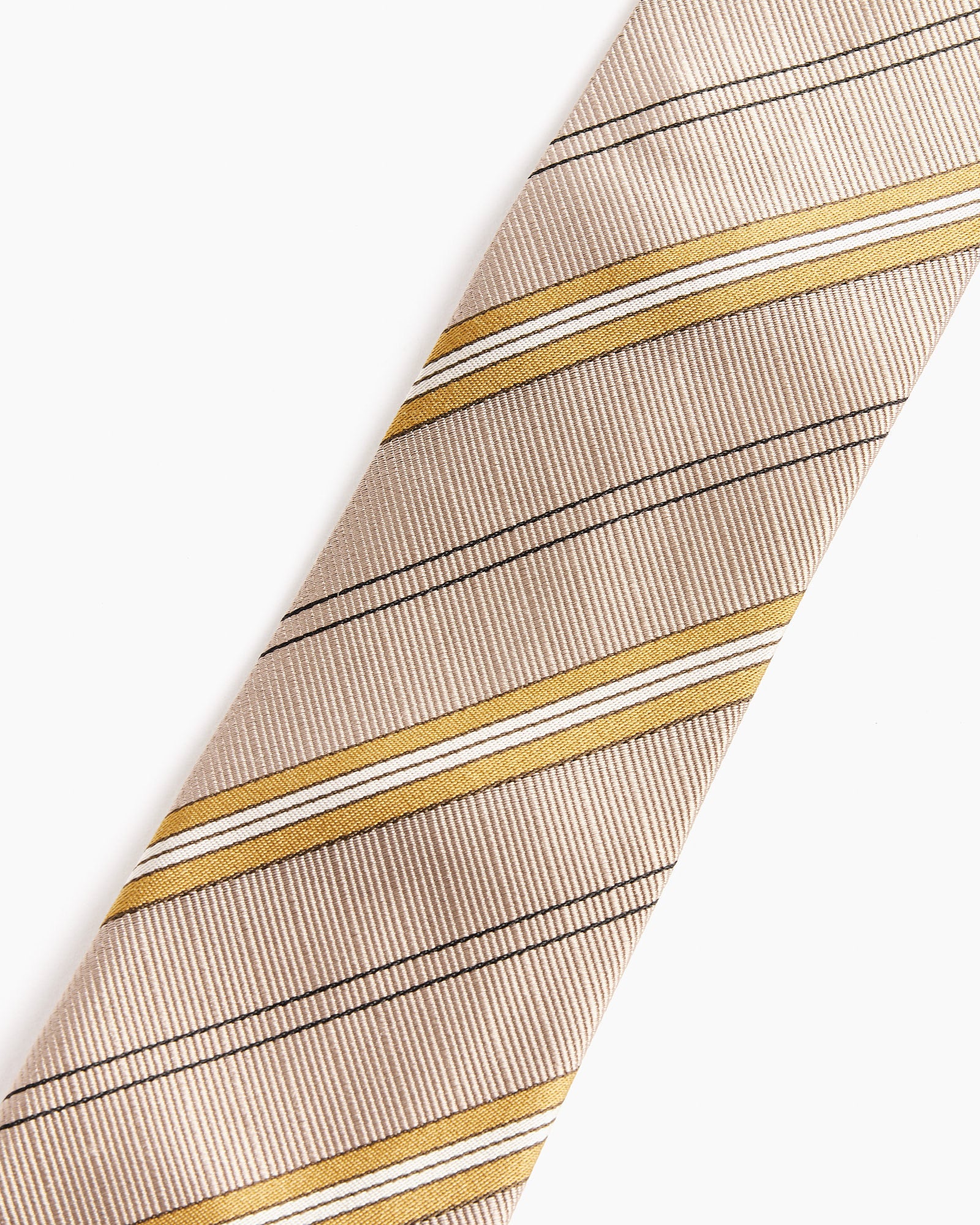 Jacquard Tie in Sand - Sand / OS (259232)