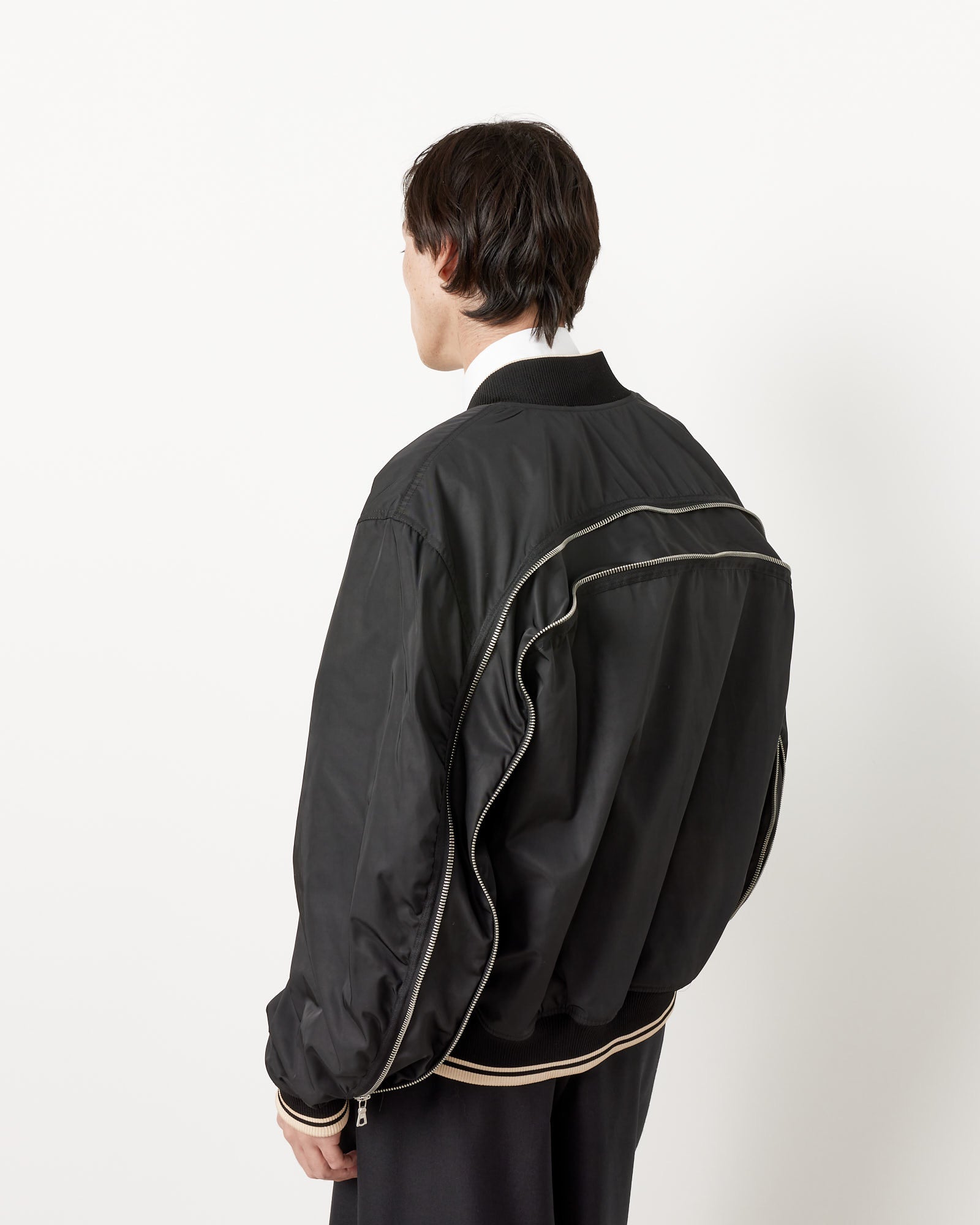 Dries Van Noten Vellow 8210 Jacket Black - Black / L (259238)