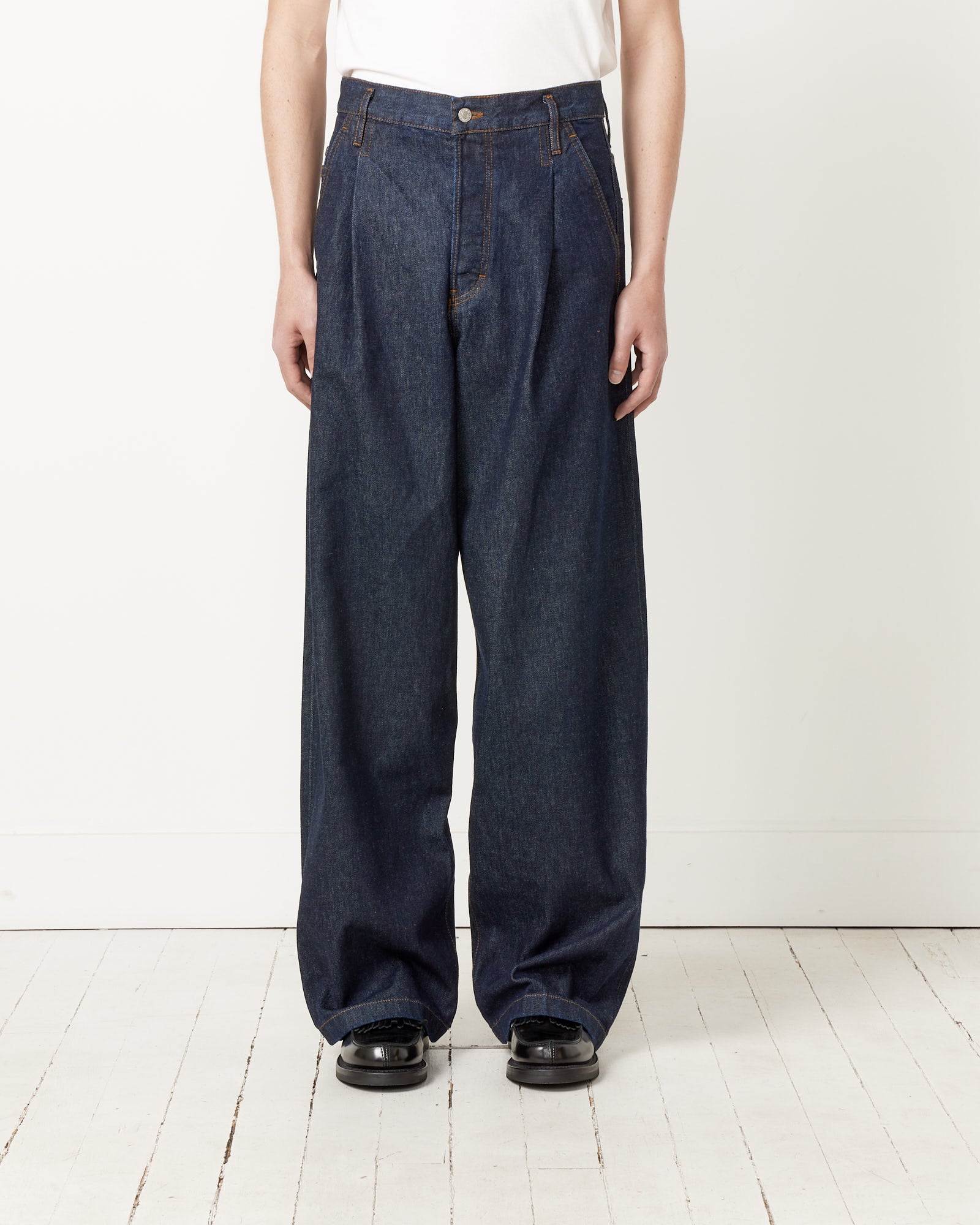 Dries Van Noten Penning 8429 Pants Indigo - Indigo / 32 (259248)