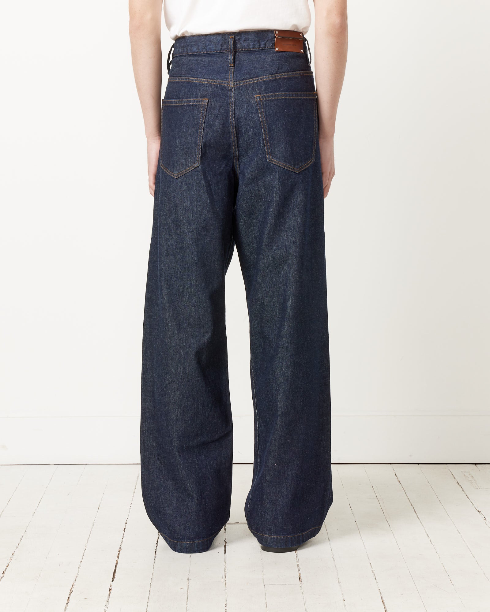 Dries Van Noten Penning 8429 Pants Indigo - Indigo / 32 (259248)