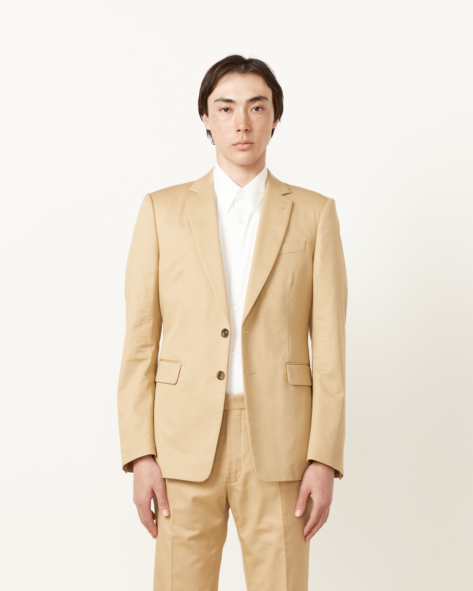 Dries Van Noten Kayne 8398 Suit Beige - Beige / 48 (259260)