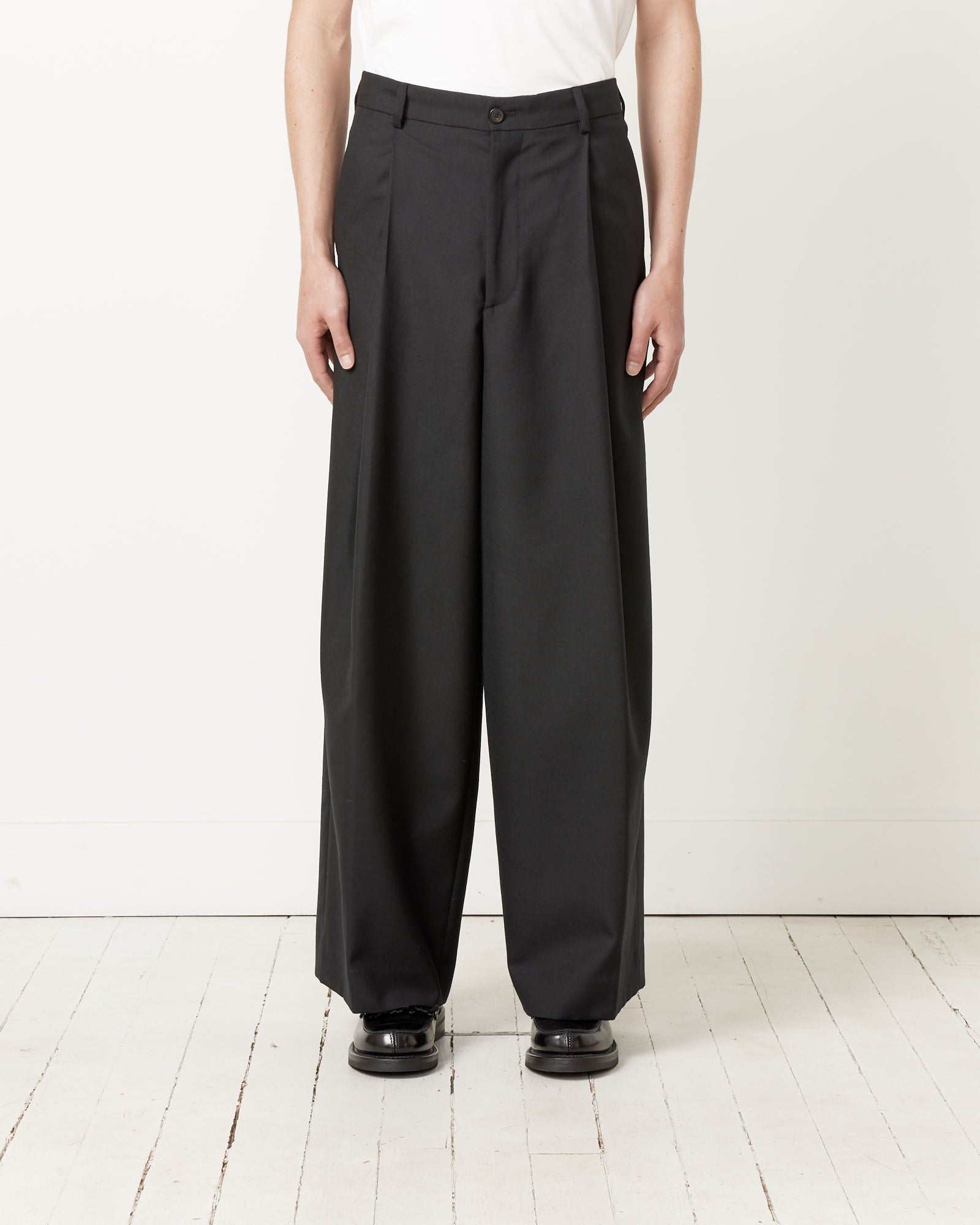 Dries Van Noten Pepper 8218 Pants Black - Black / 48 (259266)