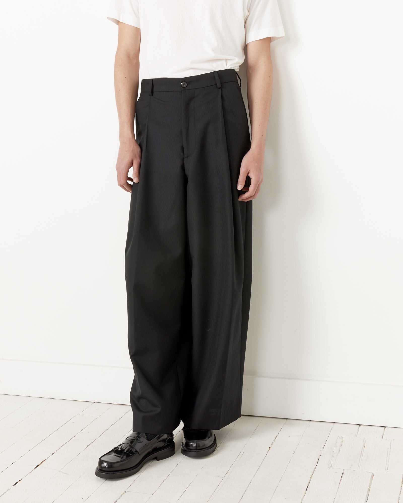 Dries Van Noten Pepper 8218 Pants Black - Black / 48 (259266)