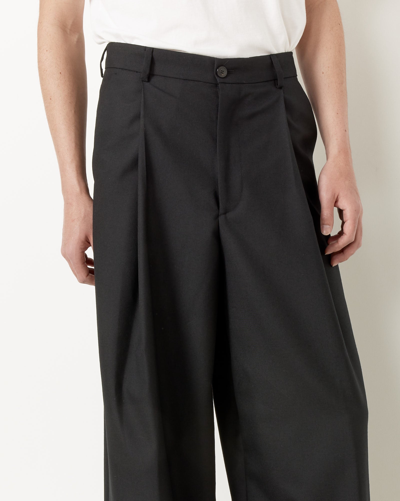 Dries Van Noten Pepper 8218 Pants Black - Black / 48 (259266)