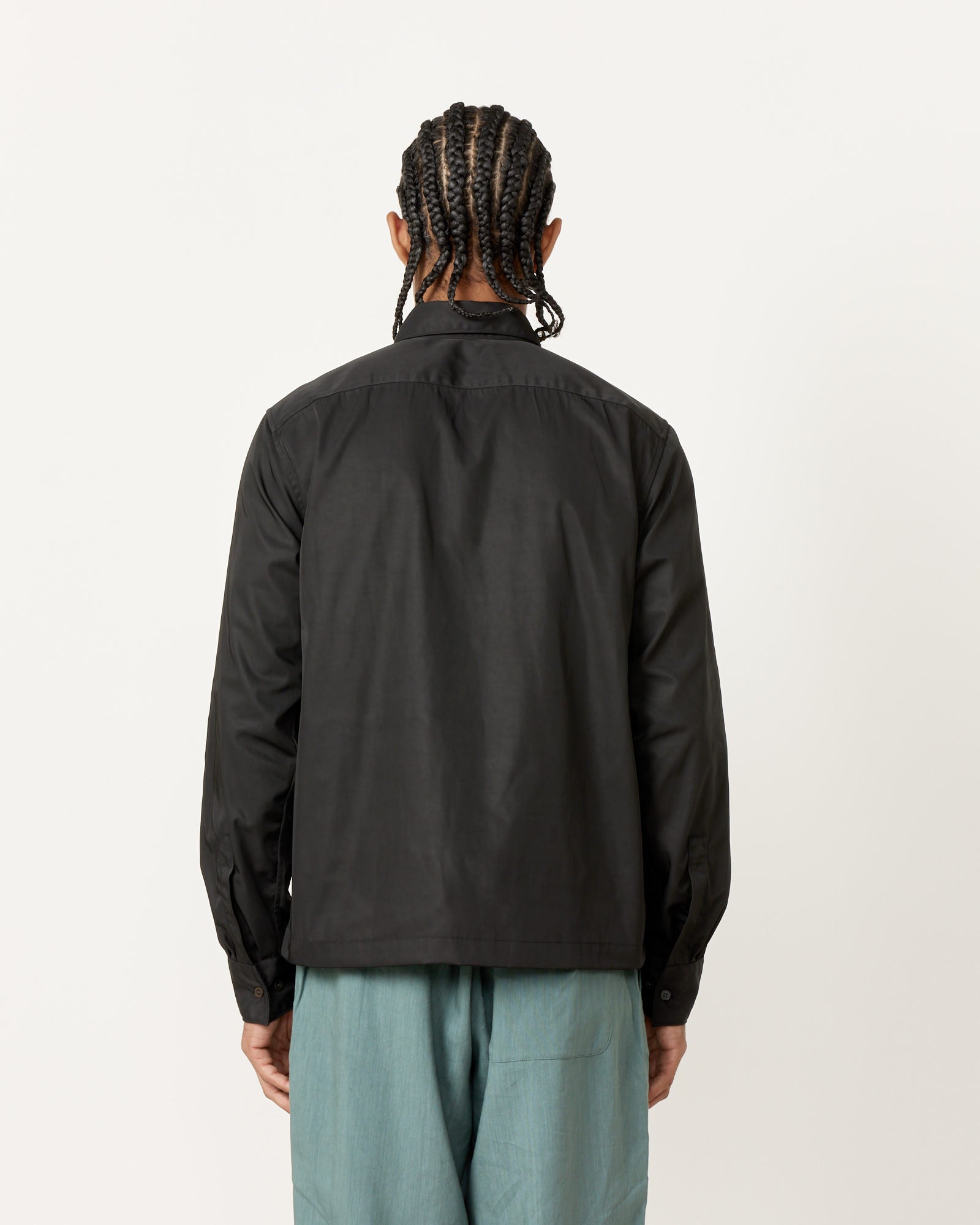 Black Zip Shirt - Black / M (259290)