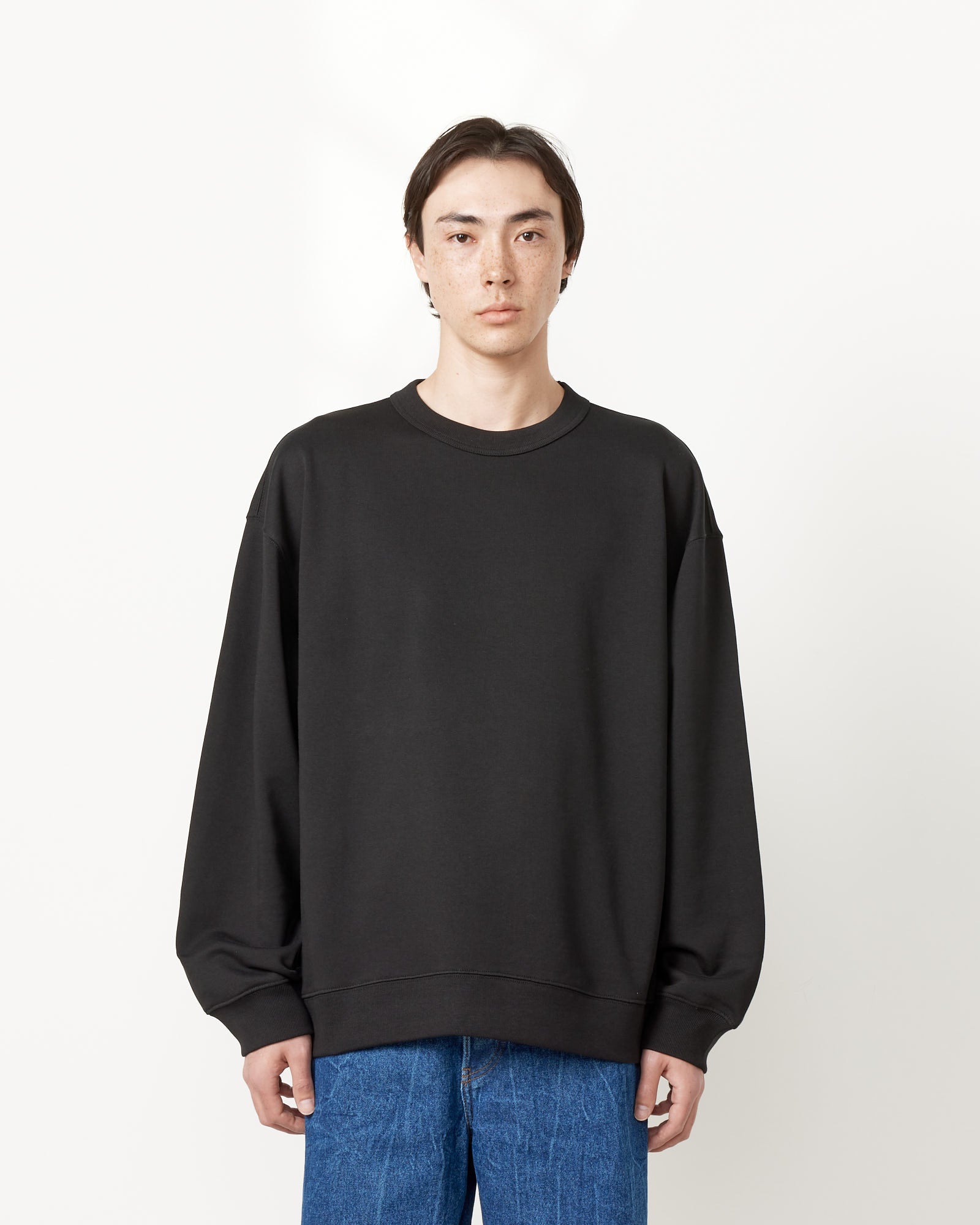 Oversized Sweatshirt in Black - Black / L (259342)