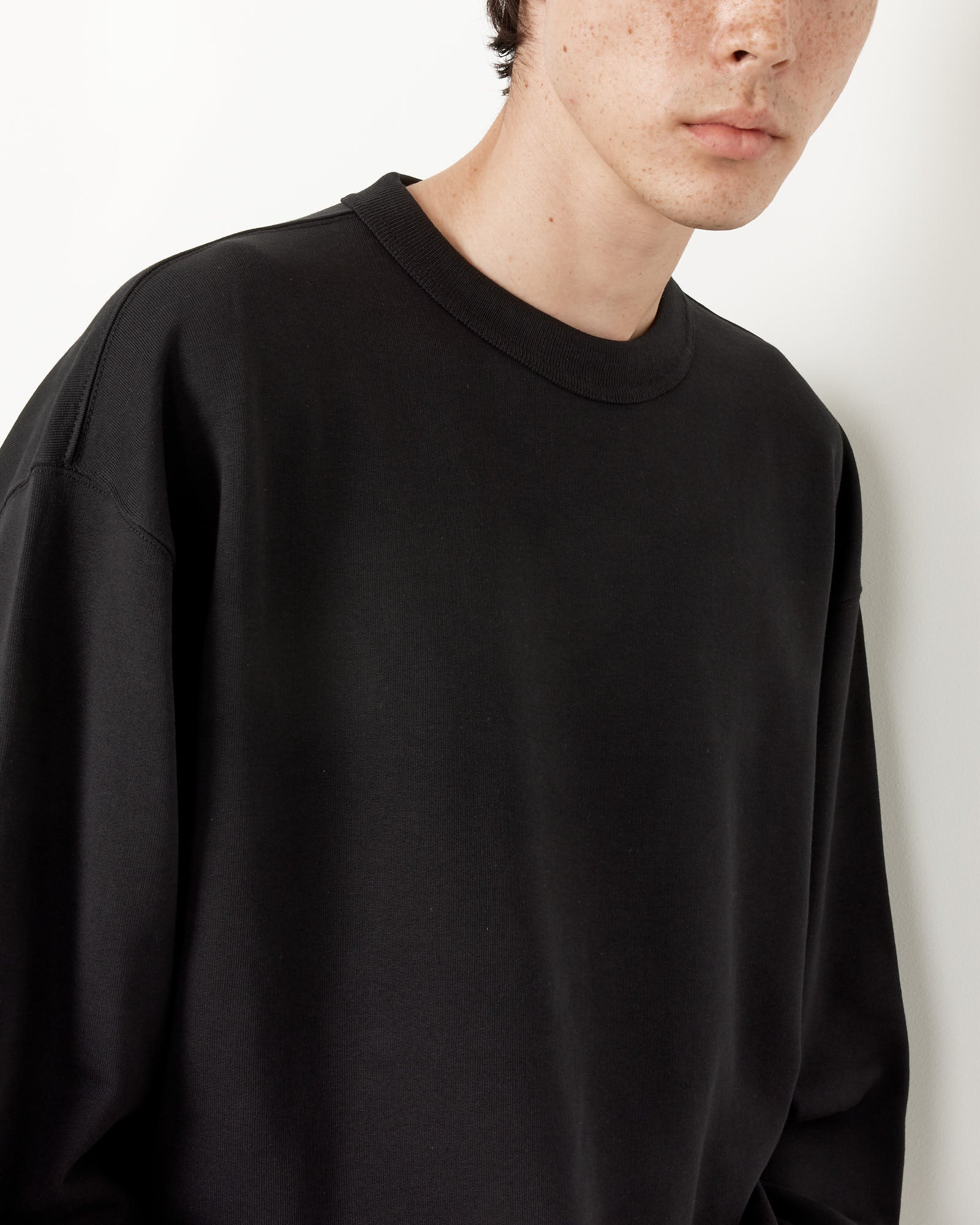 Oversized Sweatshirt in Black - Black / L (259342)