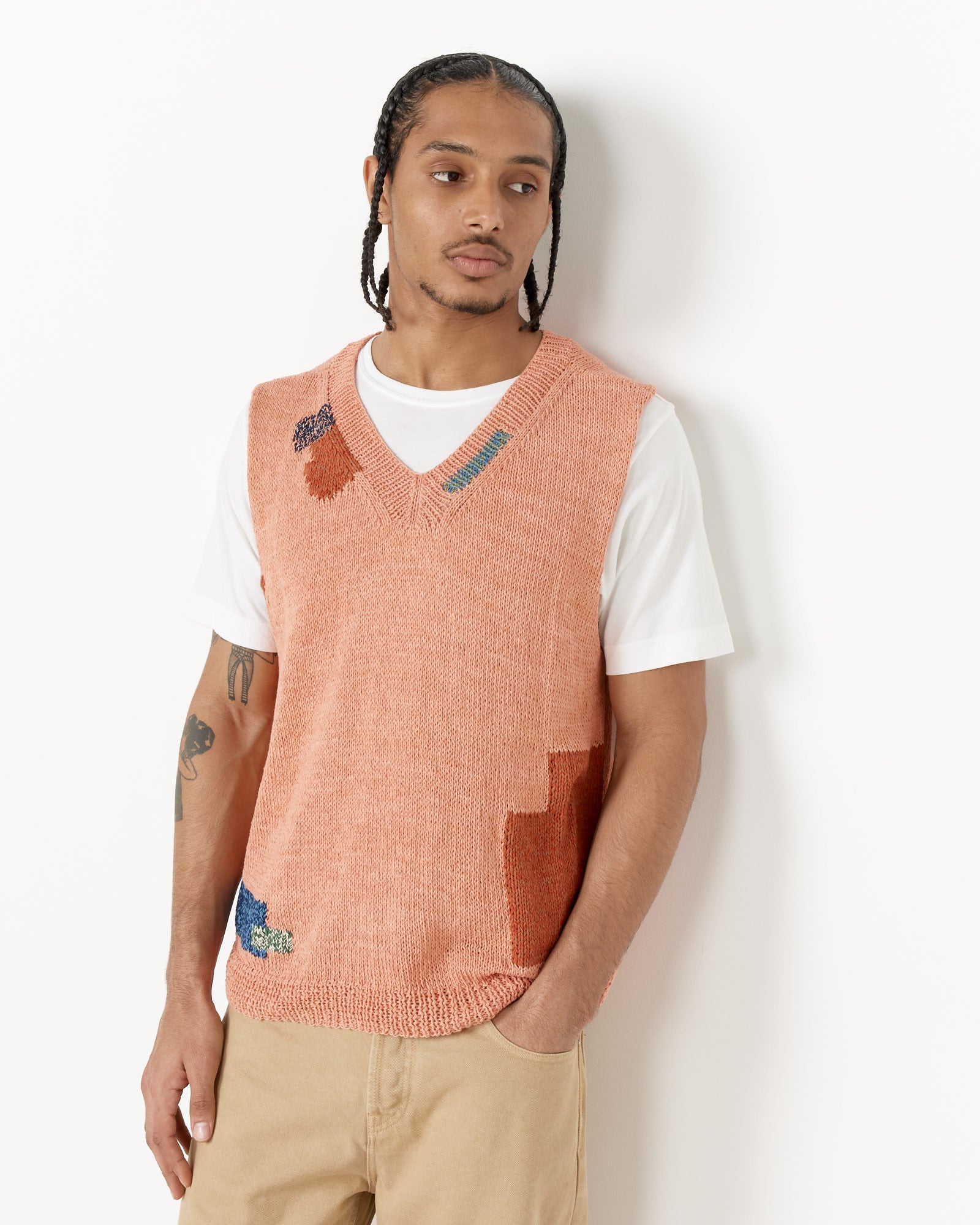 Story MFG Party Vest Ancient Pink - Ancient Pink / L (259376)