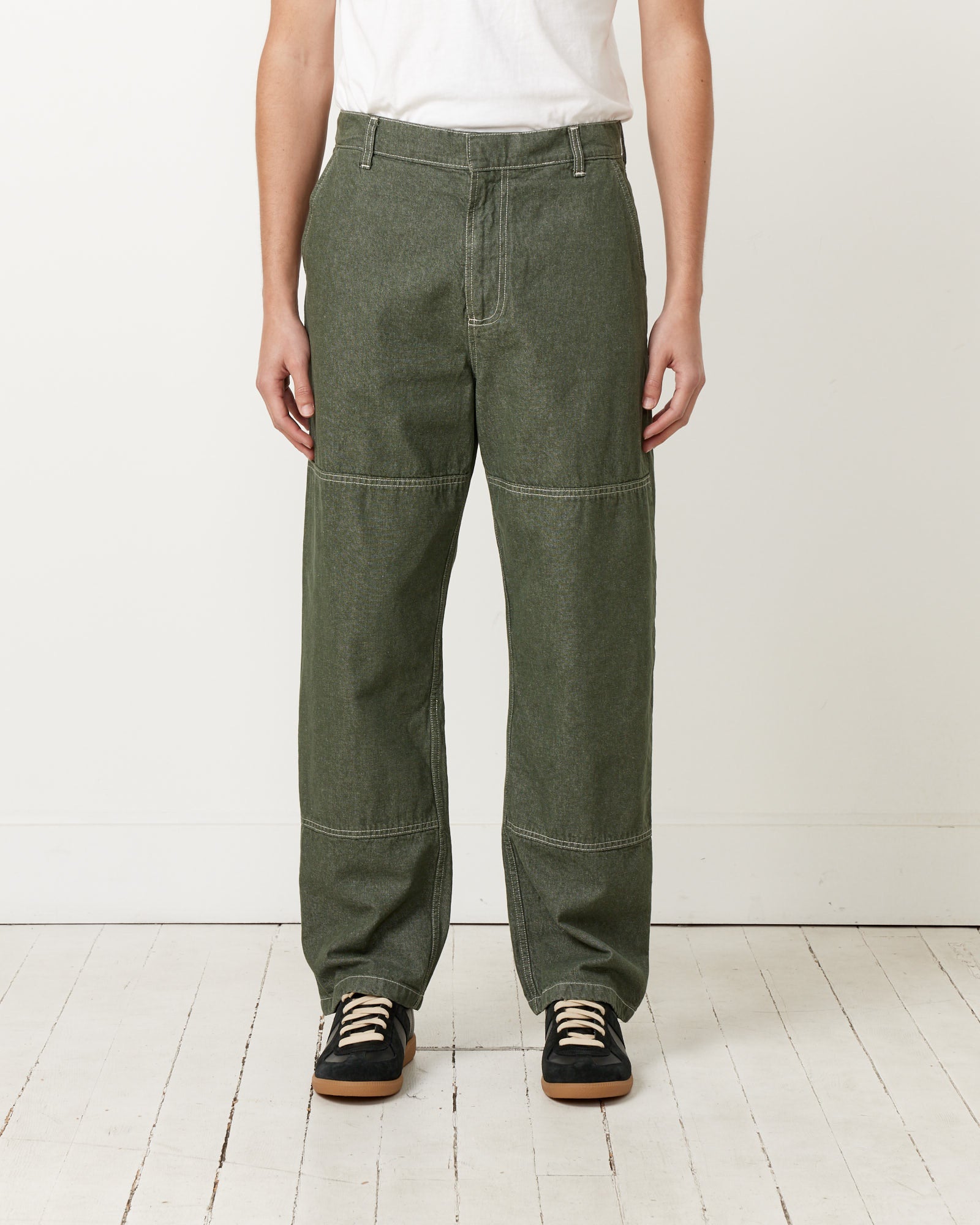 Arpenteur 4 Pocket Trouser Green - Green / 32 (259382)