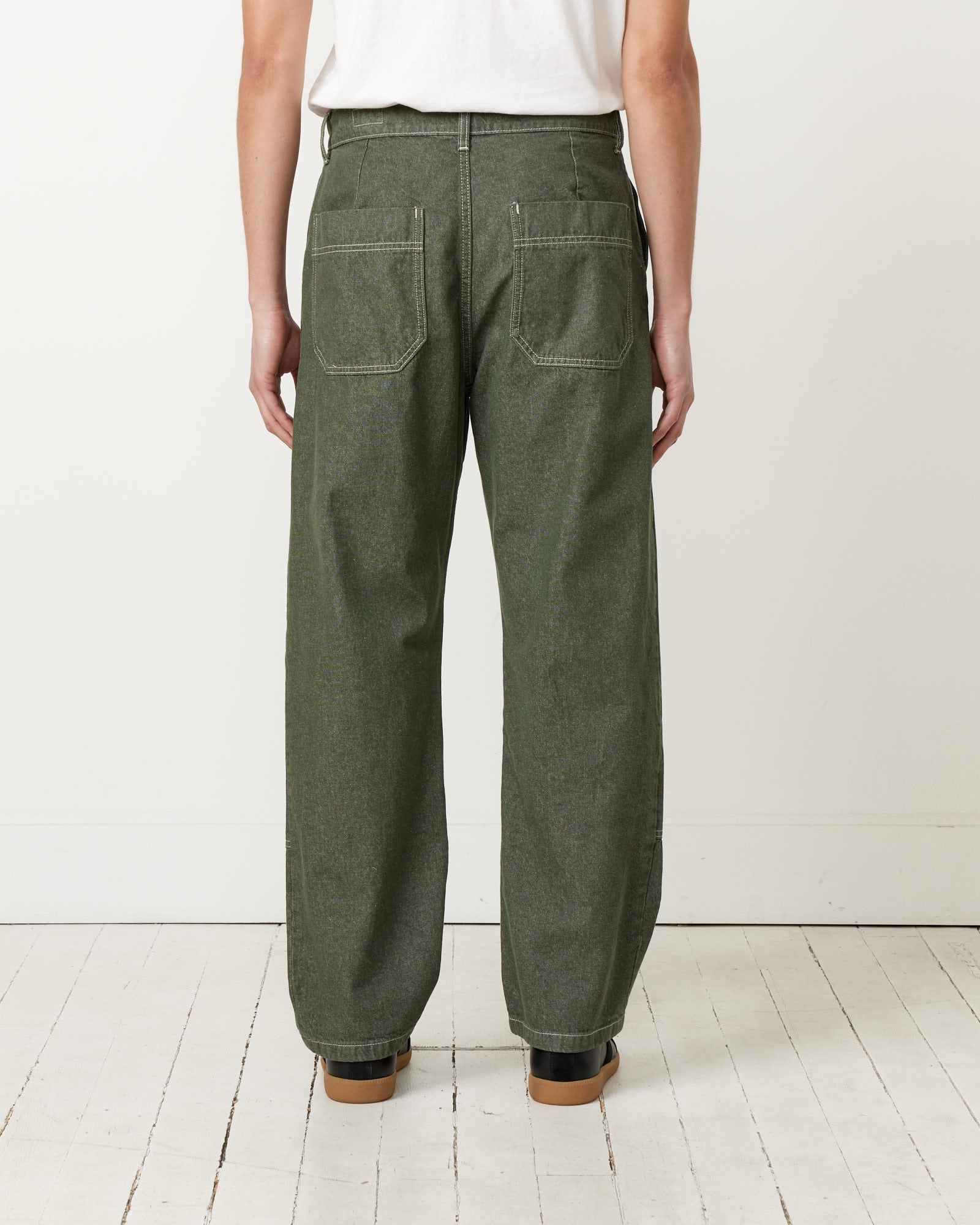 Arpenteur 4 Pocket Trouser Green - Green / 32 (259382)