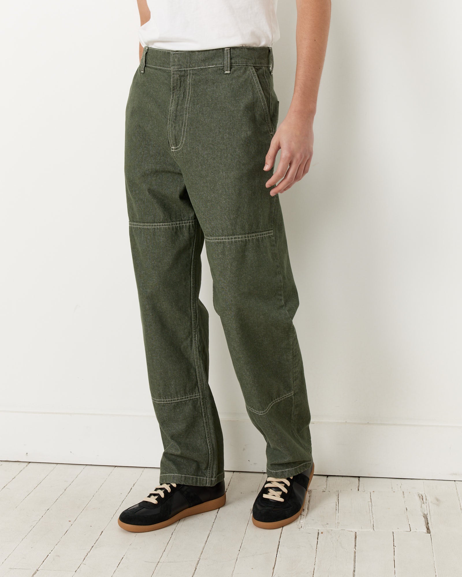 Arpenteur 4 Pocket Trouser Green - Green / 32 (259382)