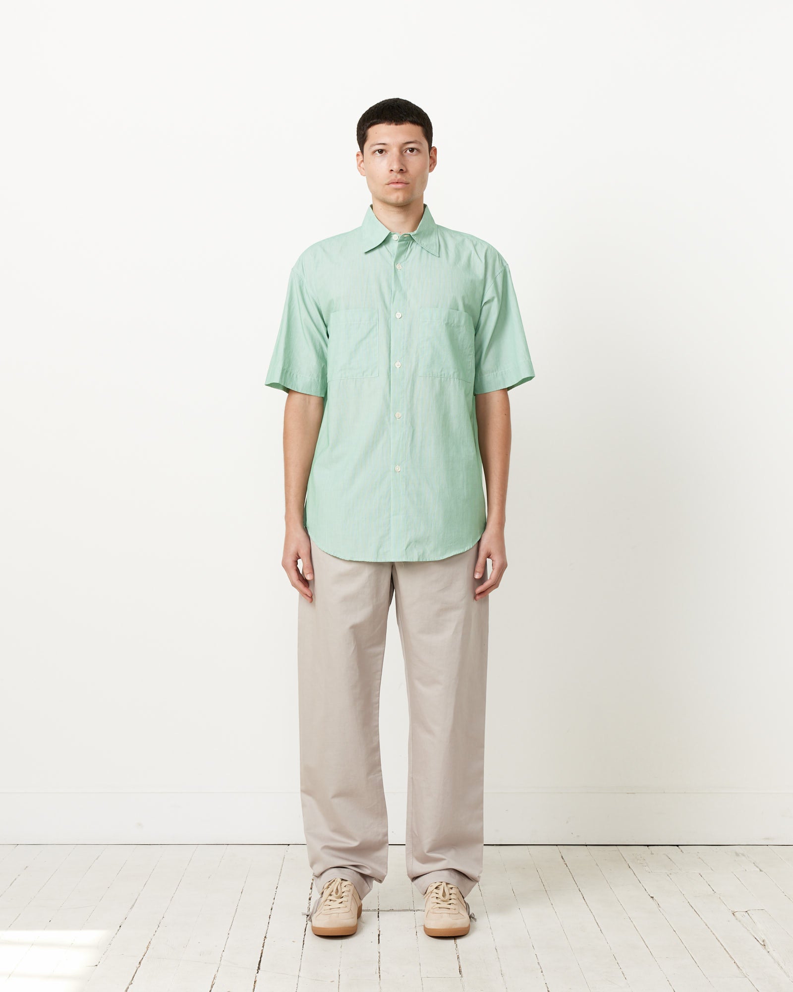 Arpenteur Stereo S/S Shirt Green - Green / L (259411)