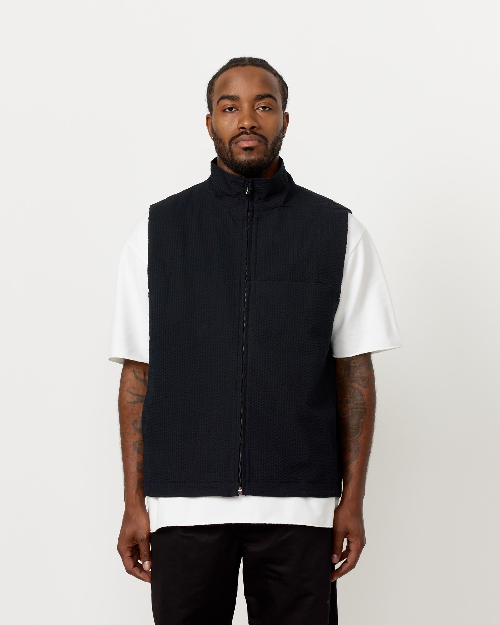 Arpenteur Full Zip Track Vest Black - Black / L (259427)