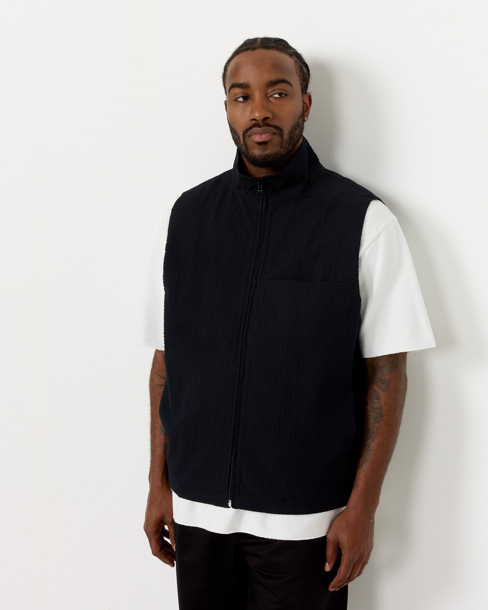 Arpenteur Full Zip Track Vest Black - Black / L (259427)