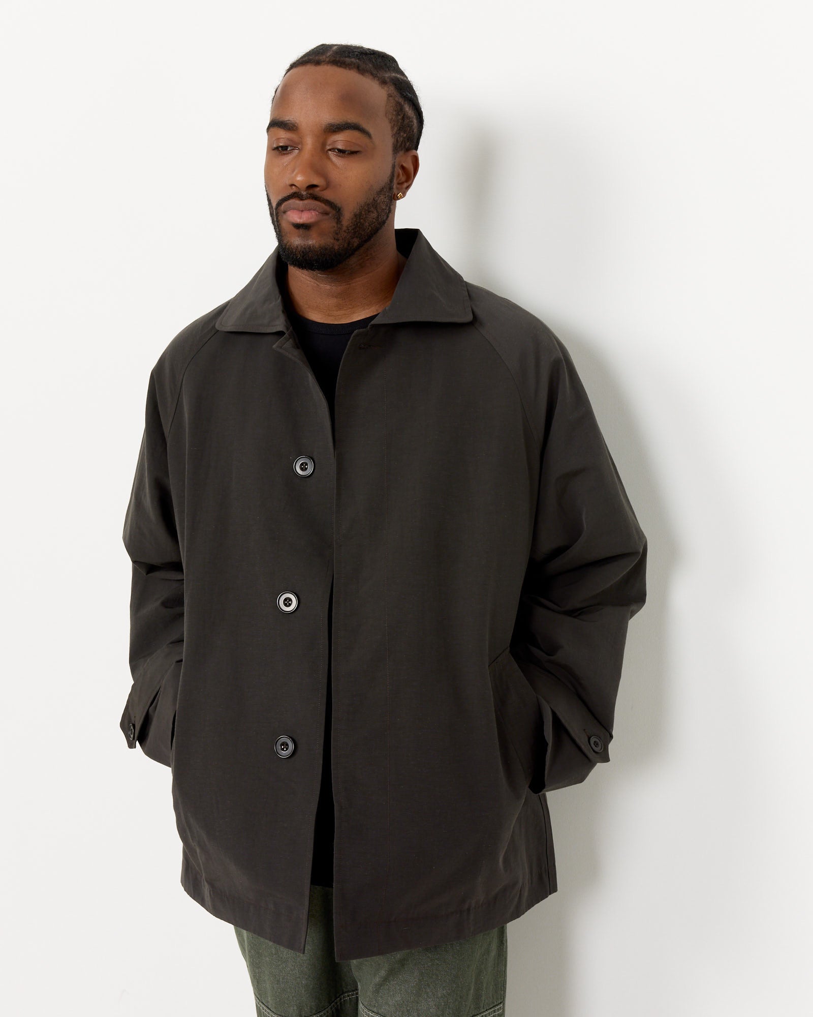 Arpenteur Utile Coat Charcoal - Charcoal / L (259431)