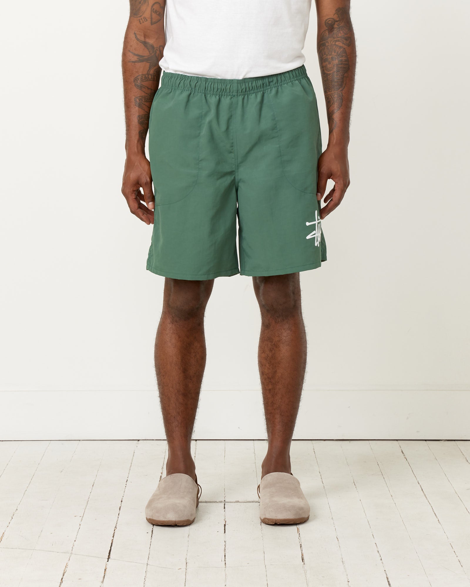 Stussy Water Shorts Emerald - Emerald / M (259665)