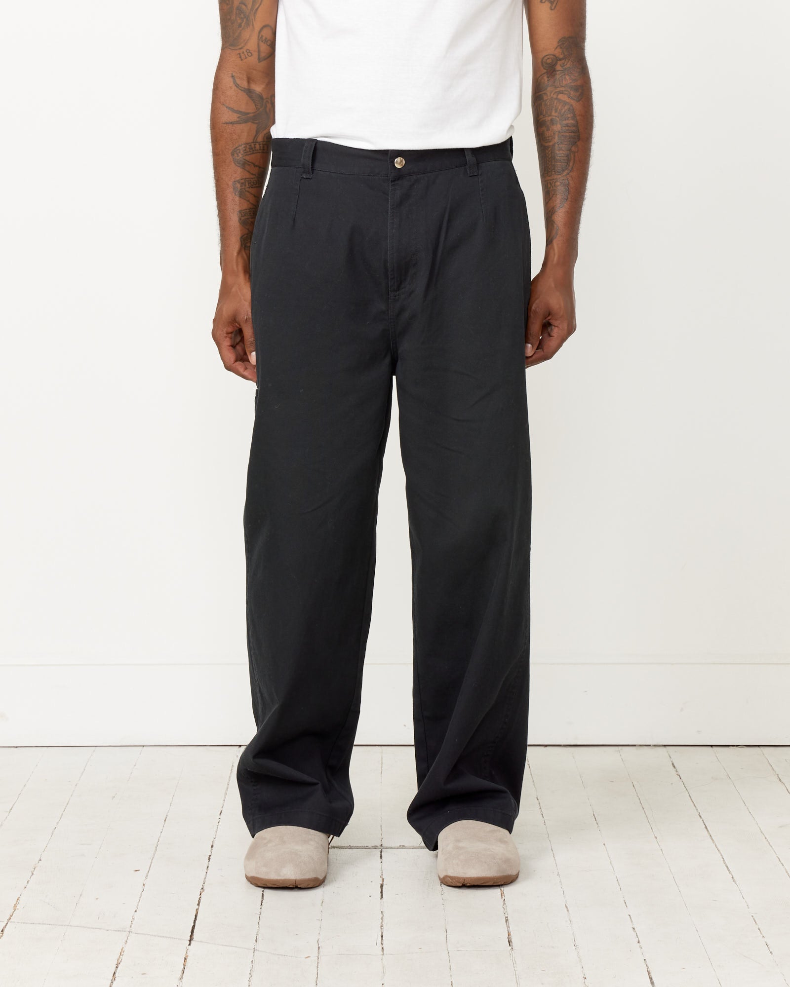 Stussy Workgear Trousers Black - Black / 32 (259681)