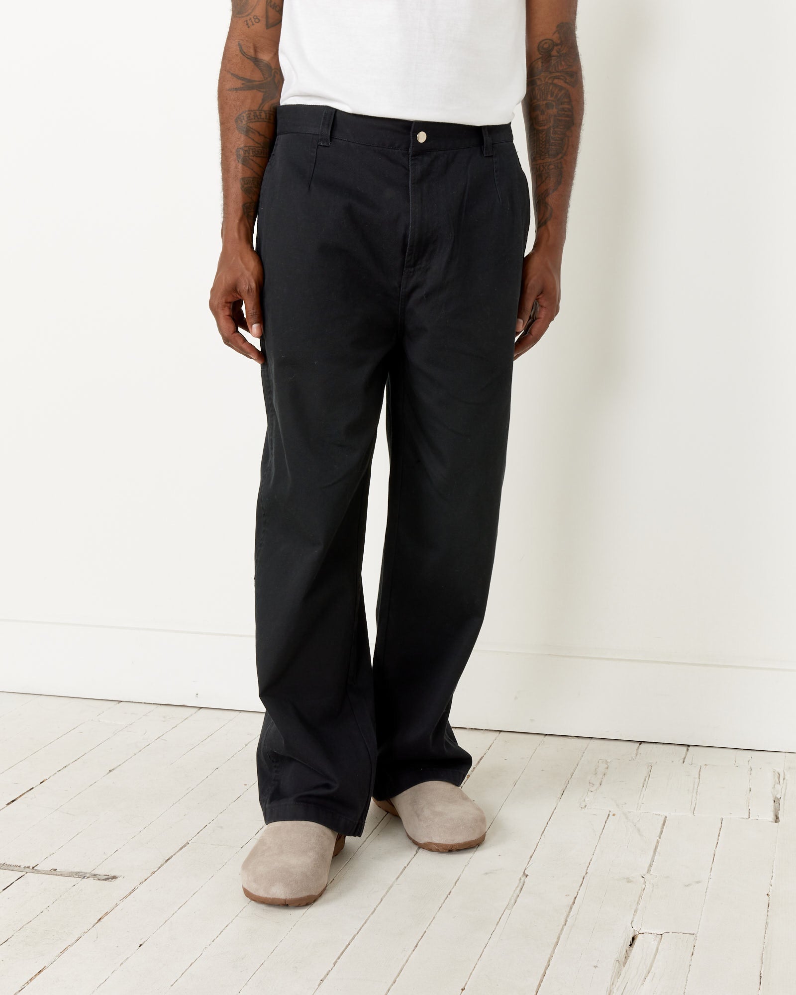 Stussy Workgear Trousers Black - Black / 32 (259681)