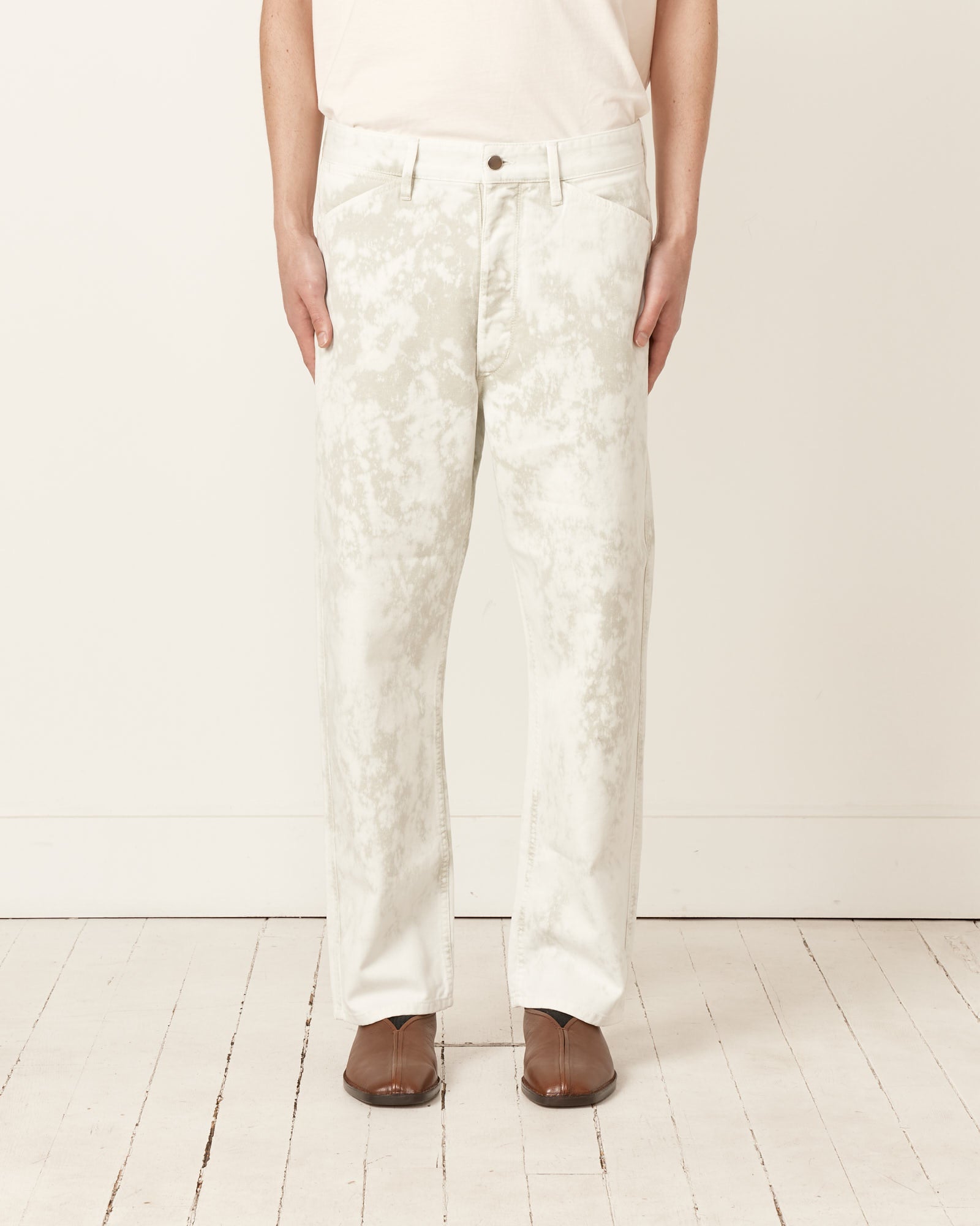 Lemaire 5 Pocket Pants Acid Snow Pelican - Acid Snow Pelican / 50 (259743)