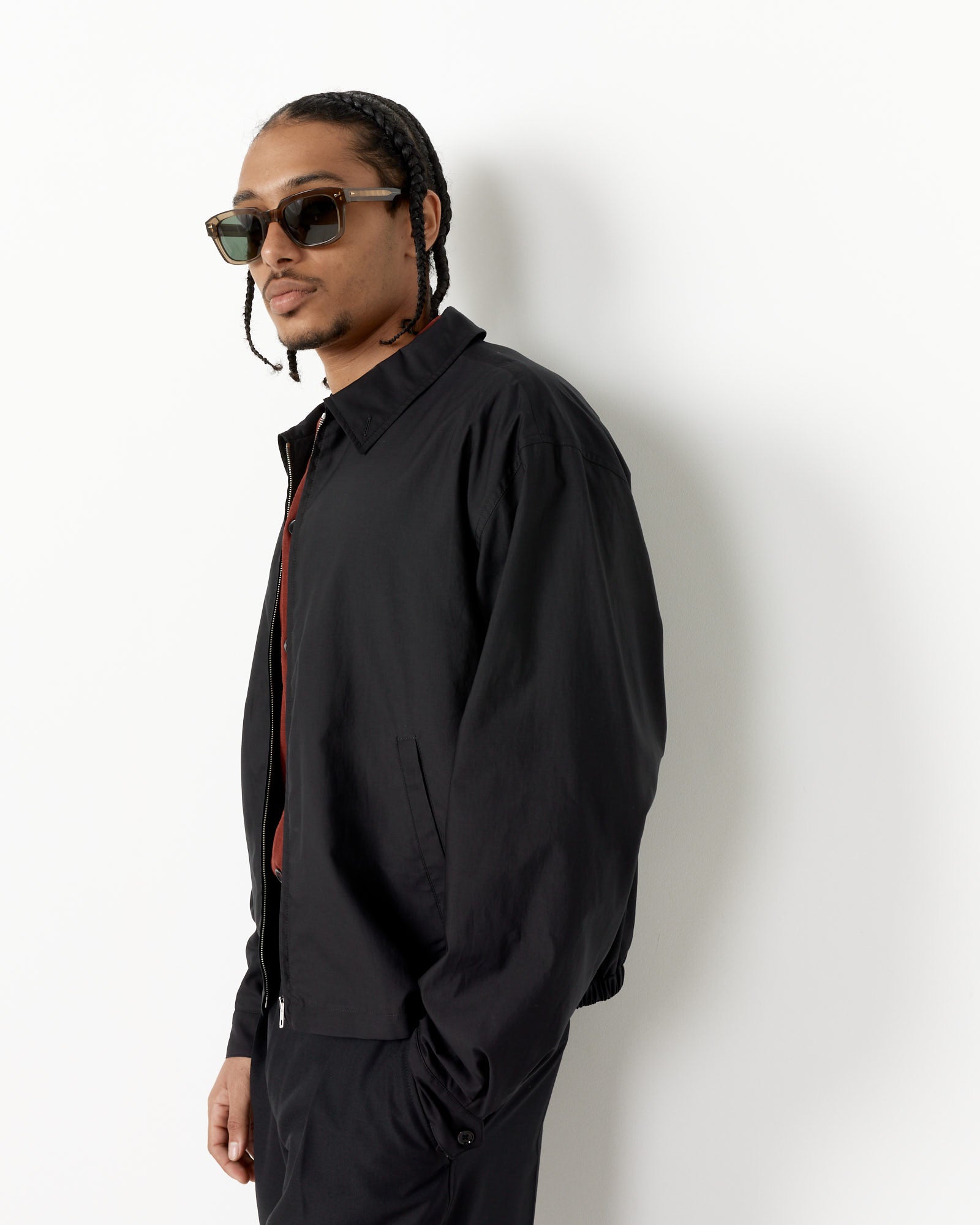 Lemaire Shirt Blouson Black - Black / 52 (259765)