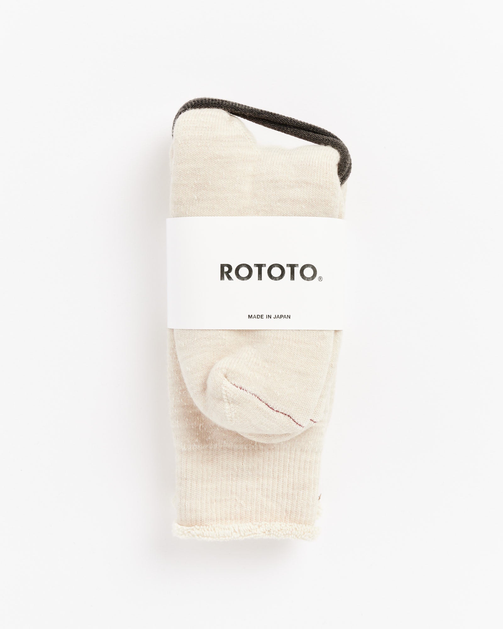 Rototo 1001 Socks Oatmeal - Oatmeal / L (259792)