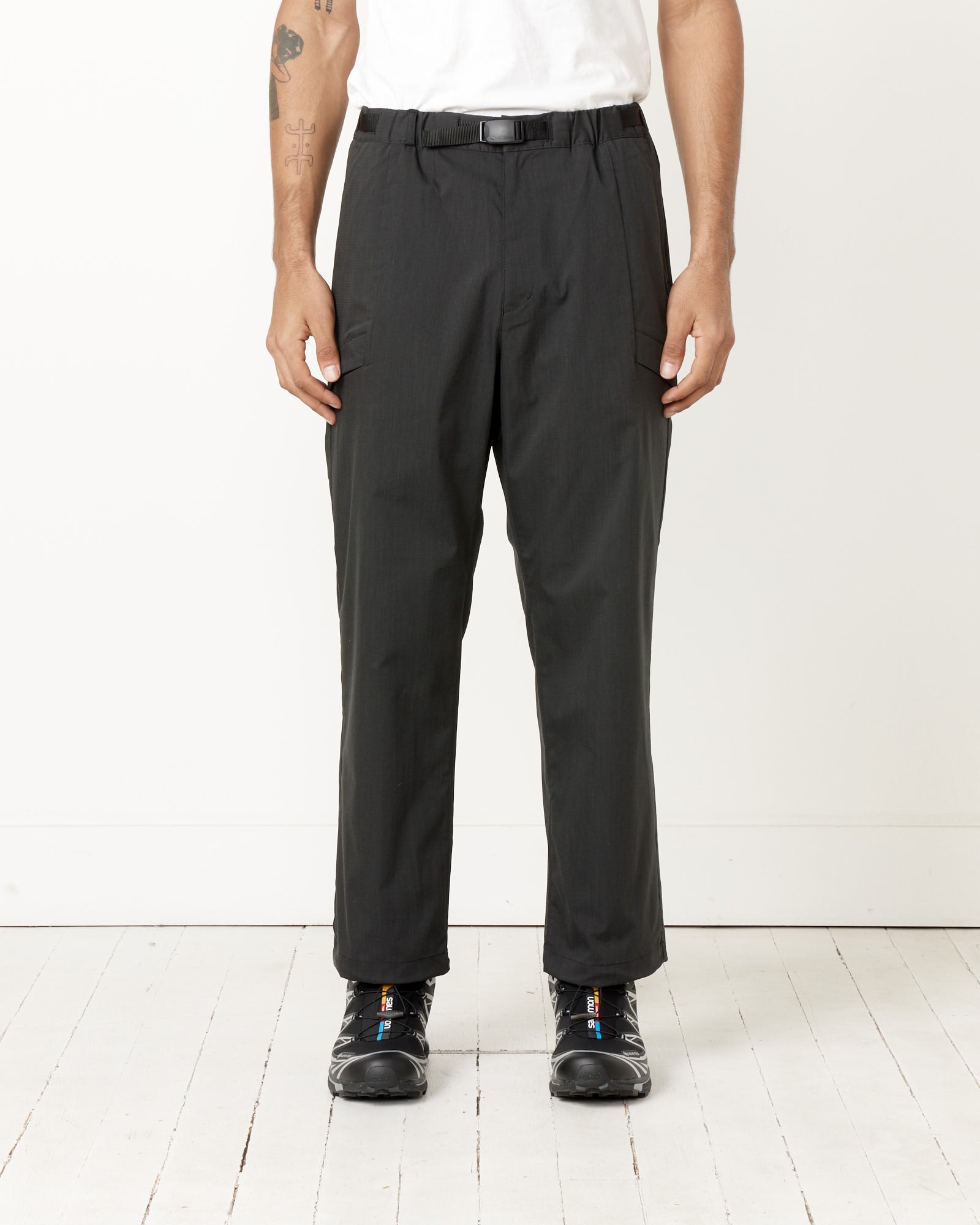 Snow Peak FR Stretch Pants Black - Black / M (259853)